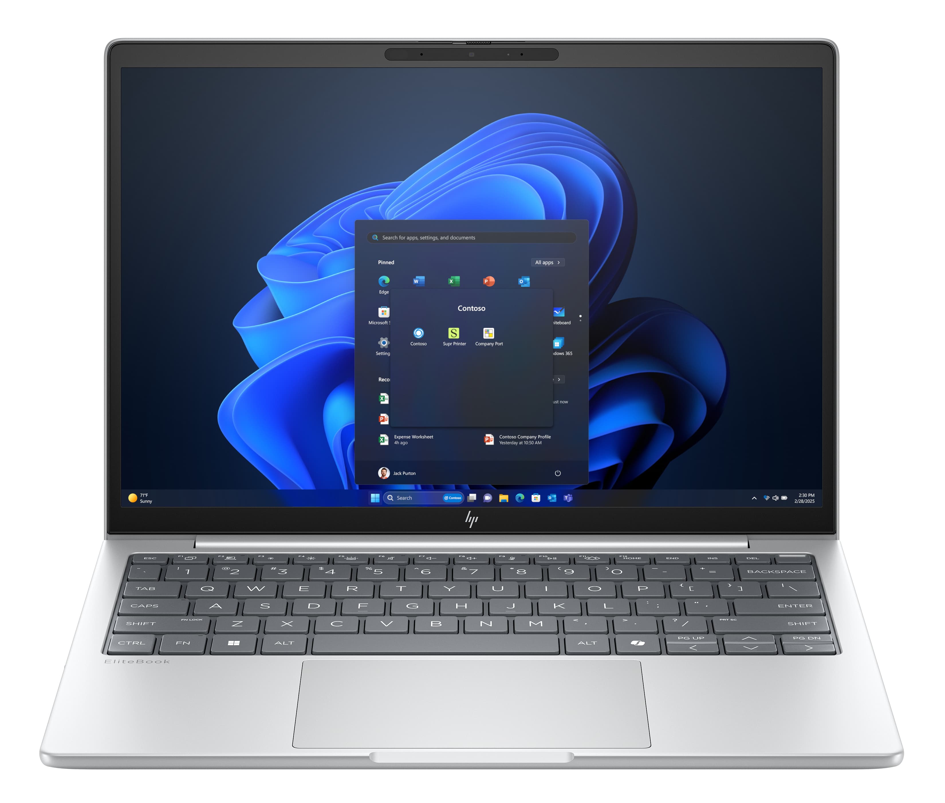 HP EliteBook 8 G1i 13 inch Notebook AI PC Wolf Pro Security Edition Intel Core Ultra 5 225U Ordinateur portable 33,8 cm (13.3") WUXGA 16 Go LPDDR5x-SDRAM 512 Go SSD Wi-Fi 7 (802.11be) Windows 11 Pro Argent