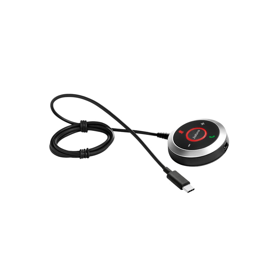 Jabra Evolve 40 télécommande Avec fil Acoustique Appuyez sur les boutons