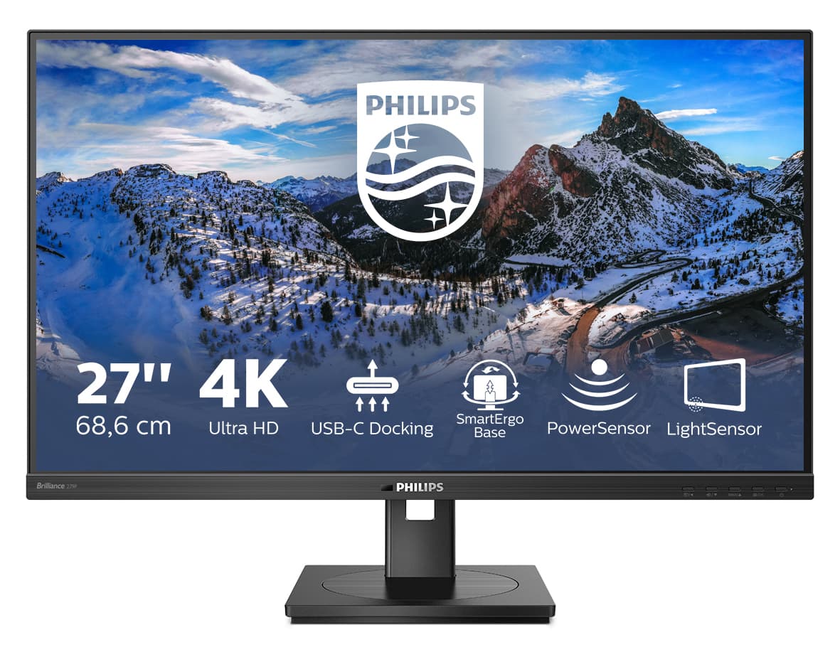 Philips 279P1/00 écran plat de PC 68,6 cm (27") 3840 x 2160 pixels 4K Ultra HD LED Noir