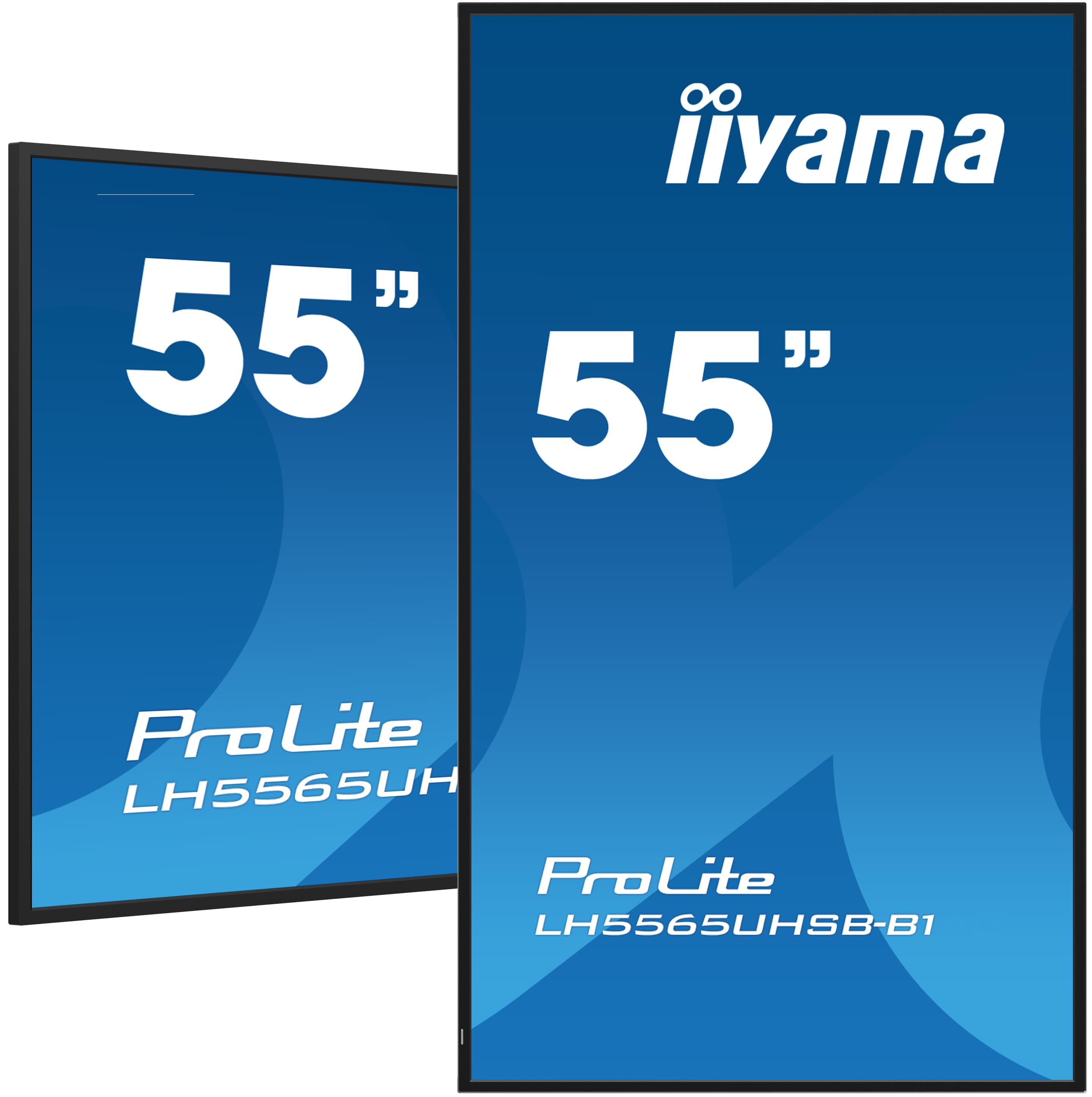 iiyama LH5565UHSB-B1 Écran d'affichage dynamique En forme de kiosk 138,7 cm (54.6") LED Wifi 800 cd/m² 4K Ultra HD Noir Intégré dans le processeur Android 11 24/7