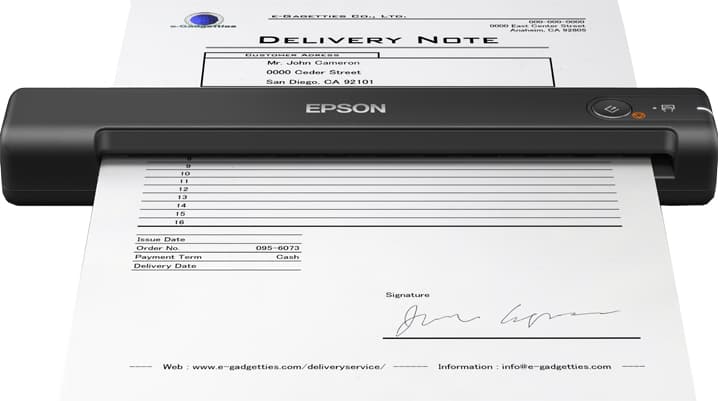 Epson WorkForce ES-50 Scanner portable 600 x 600 DPI A4 Noir