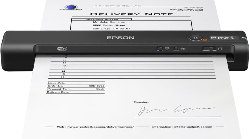 Epson WorkForce ES-60W Scanner portable 600 x 600 DPI A4 Noir