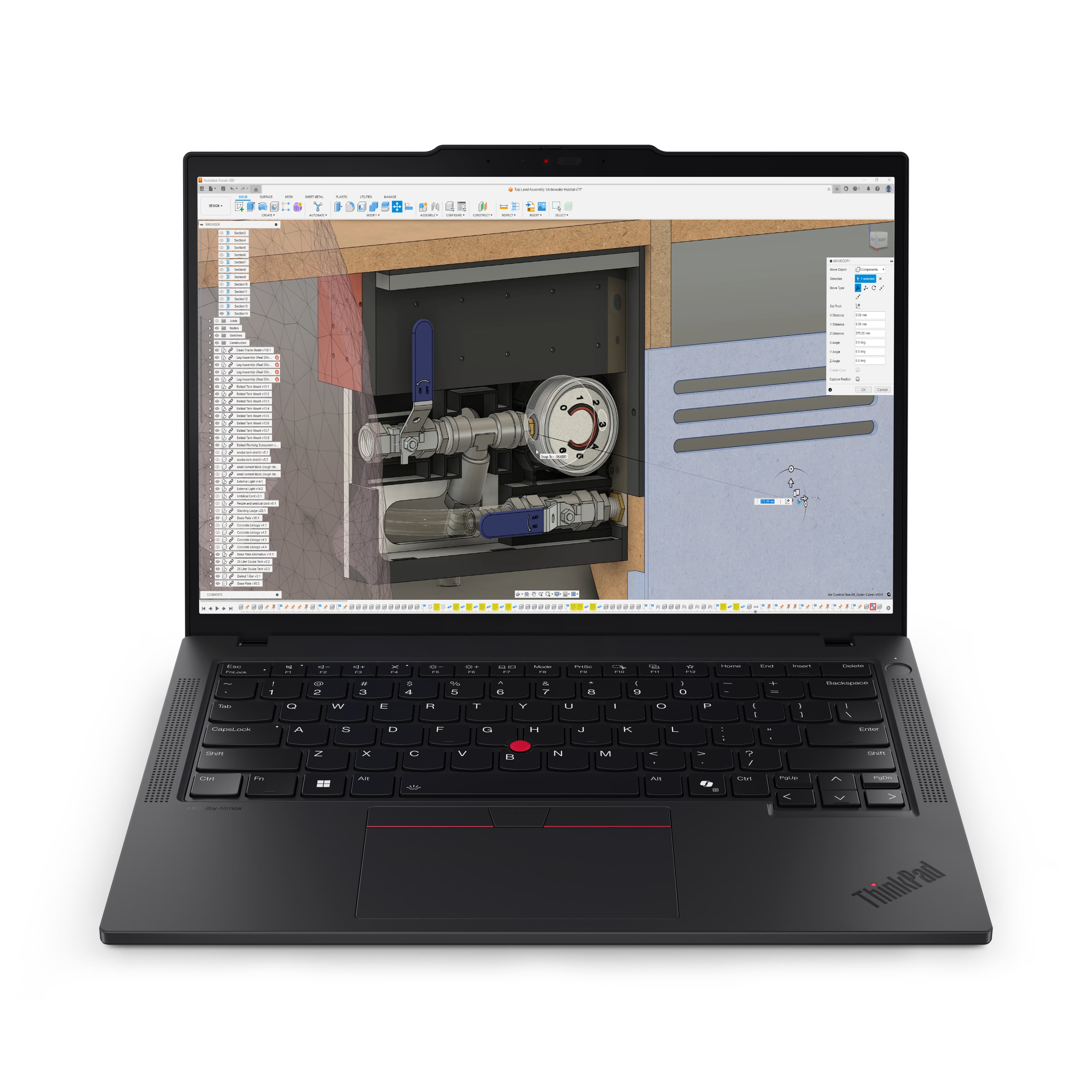 Lenovo ThinkPad P14s Gen 6 (AMD) AMD Ryzen AI 7 350 Station de travail mobile 35,6 cm (14") WUXGA 16 Go DDR5-SDRAM 512 Go SSD Wi-Fi 7 (802.11be) Windows 11 Pro Français Noir