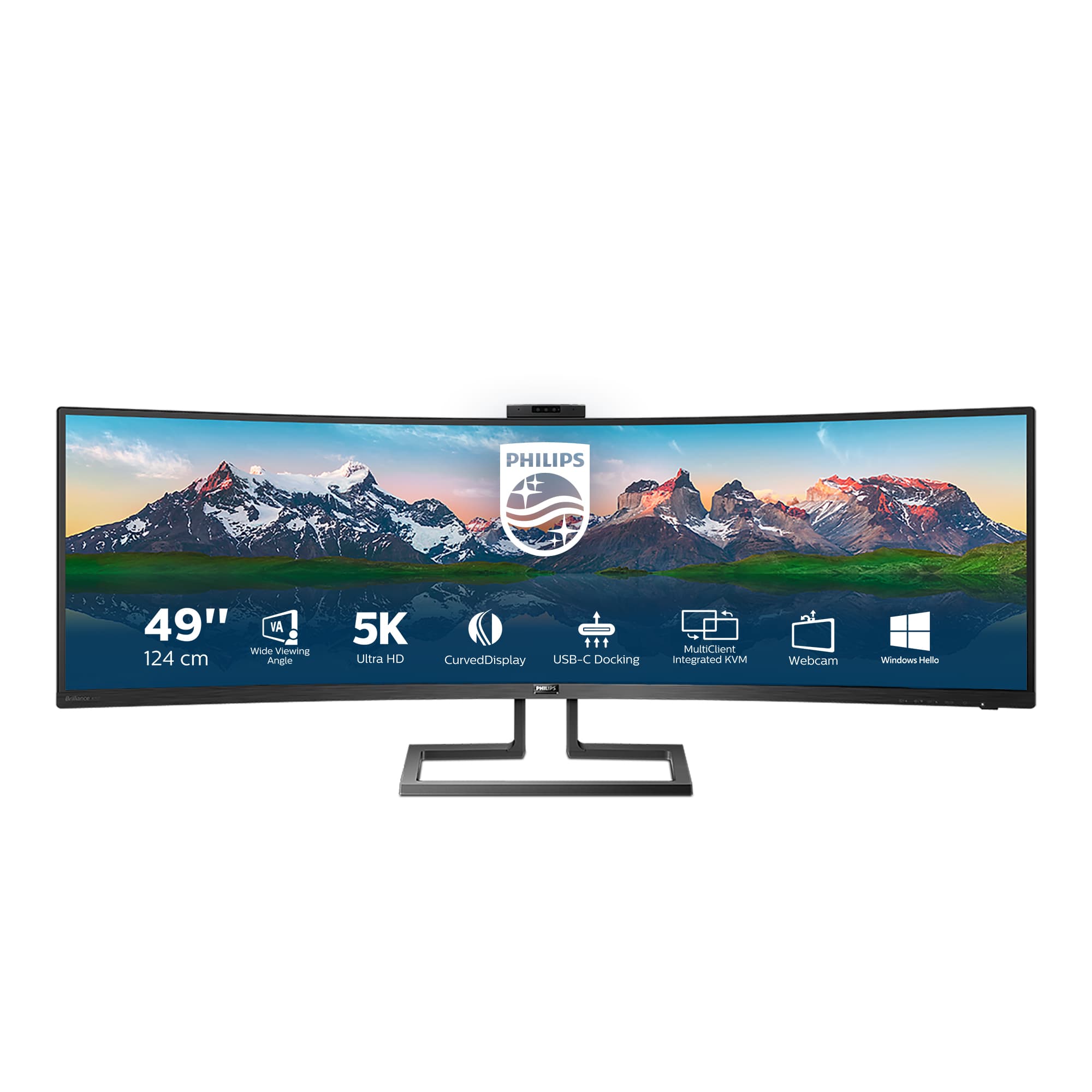 Philips P Line Moniteur LCD incurvé 32:9 SuperWide 499P9H/00
