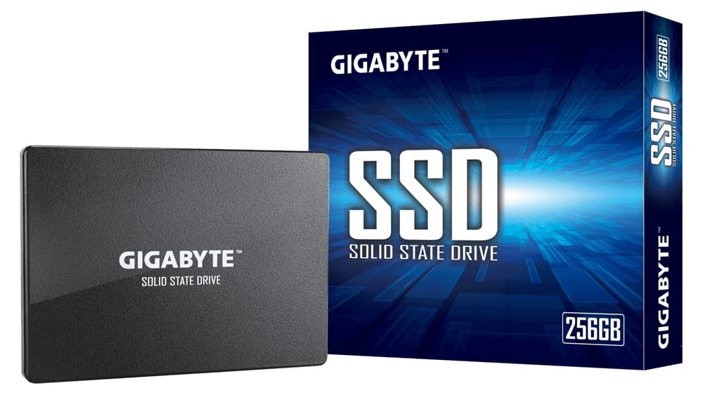 GIGABYTE GP-GSTFS31256GTND disque SSD 256 Go 2.5" Série ATA III V-NAND