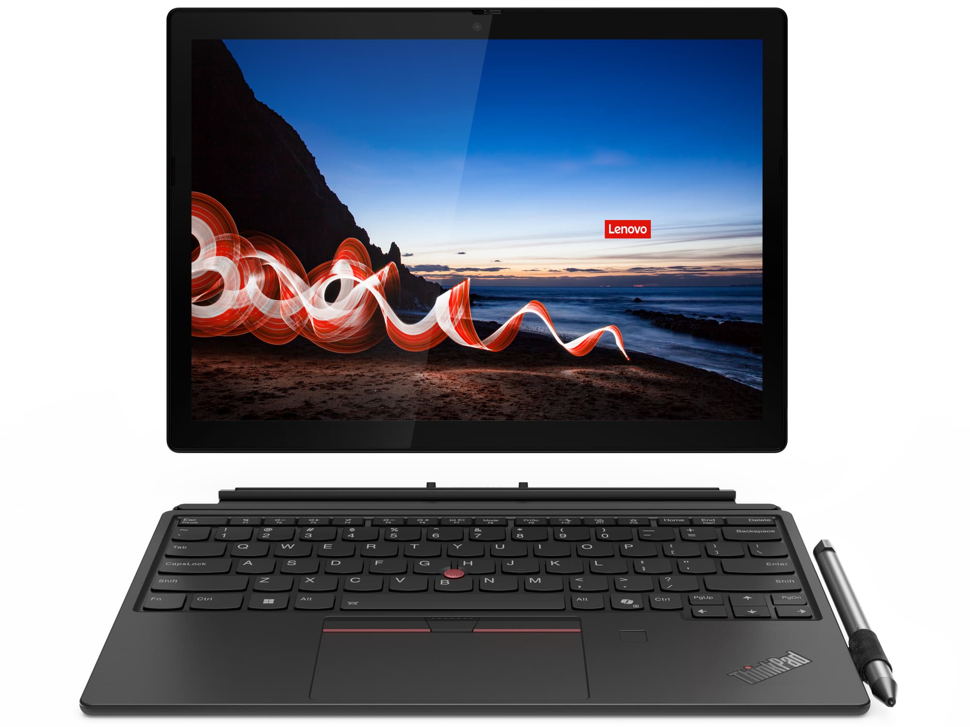Lenovo ThinkPad X12 Detachable Gen 2 Intel Core Ultra 7 164U Hybride (2-en-1) 31,2 cm (12.3") Écran tactile Full HD+ 16 Go LPDDR5x-SDRAM 512 Go SSD Wi-Fi 6E (802.11ax) Windows 11 Pro Français Noir