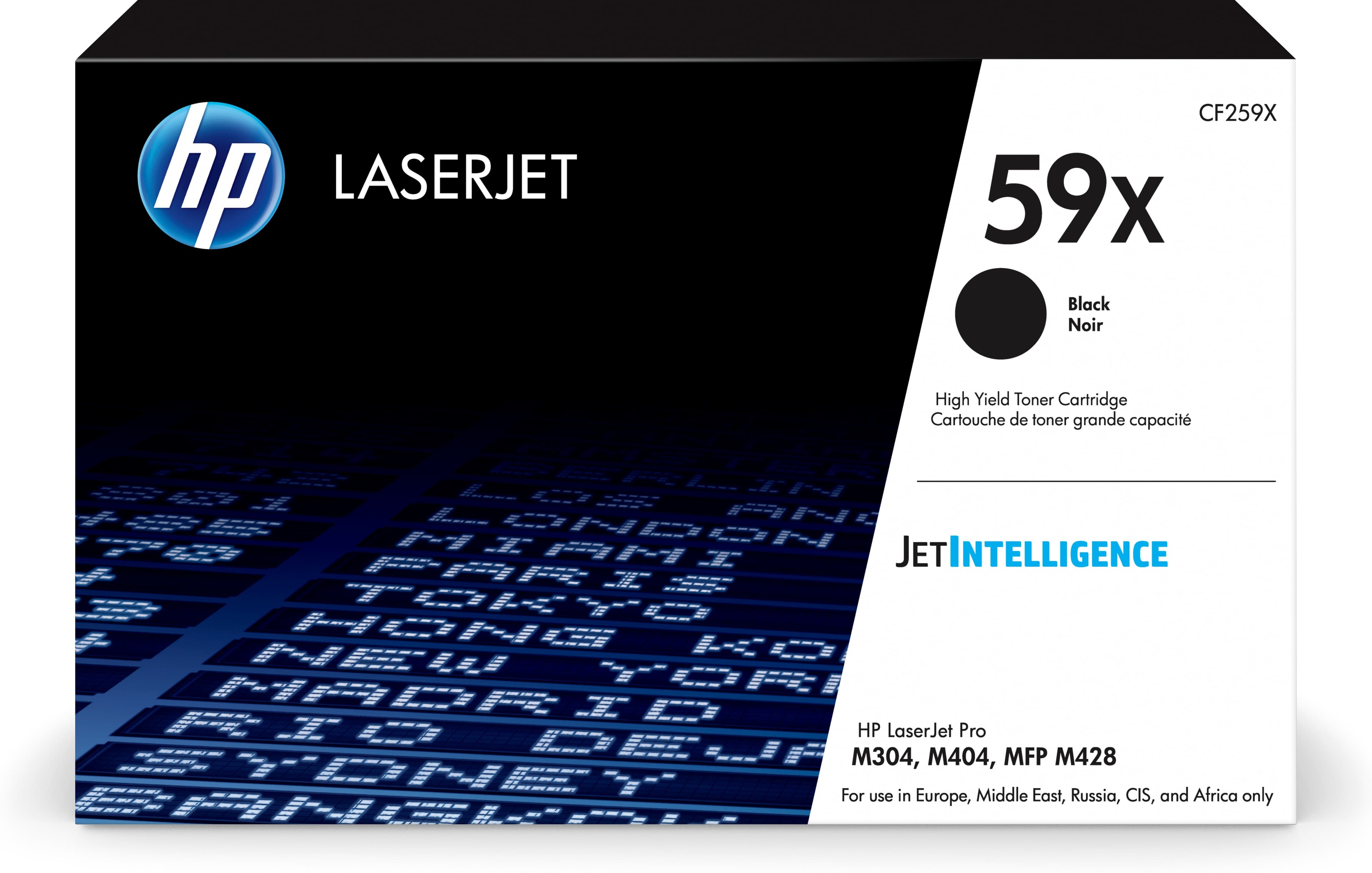 HP 59X Toner noir LaserJet authentique grande capacité