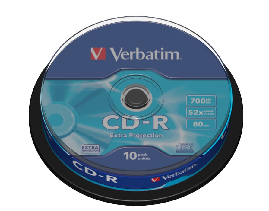Verbatim CD-R Extra Protection 700 Mo 52x 10 pièce(s)