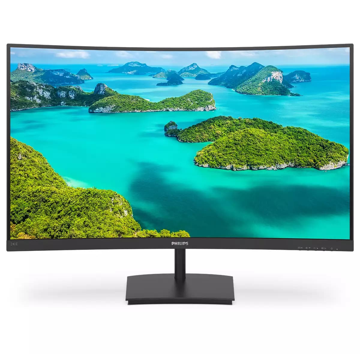 Philips E Line 241E1SC/00 écran plat de PC 59,9 cm (23.6") 1920 x 1080 pixels Full HD LED Noir