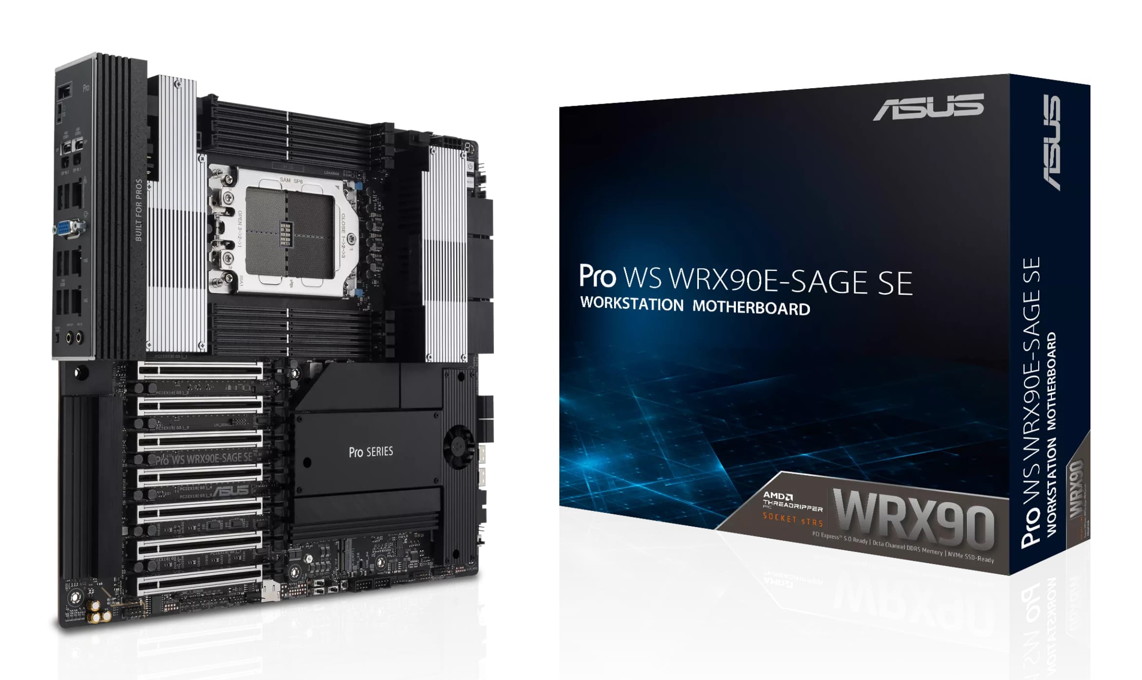 ASUS PRO WS WRX90E-SAGE SE AMD WRX90 Socket sTR5 EEB