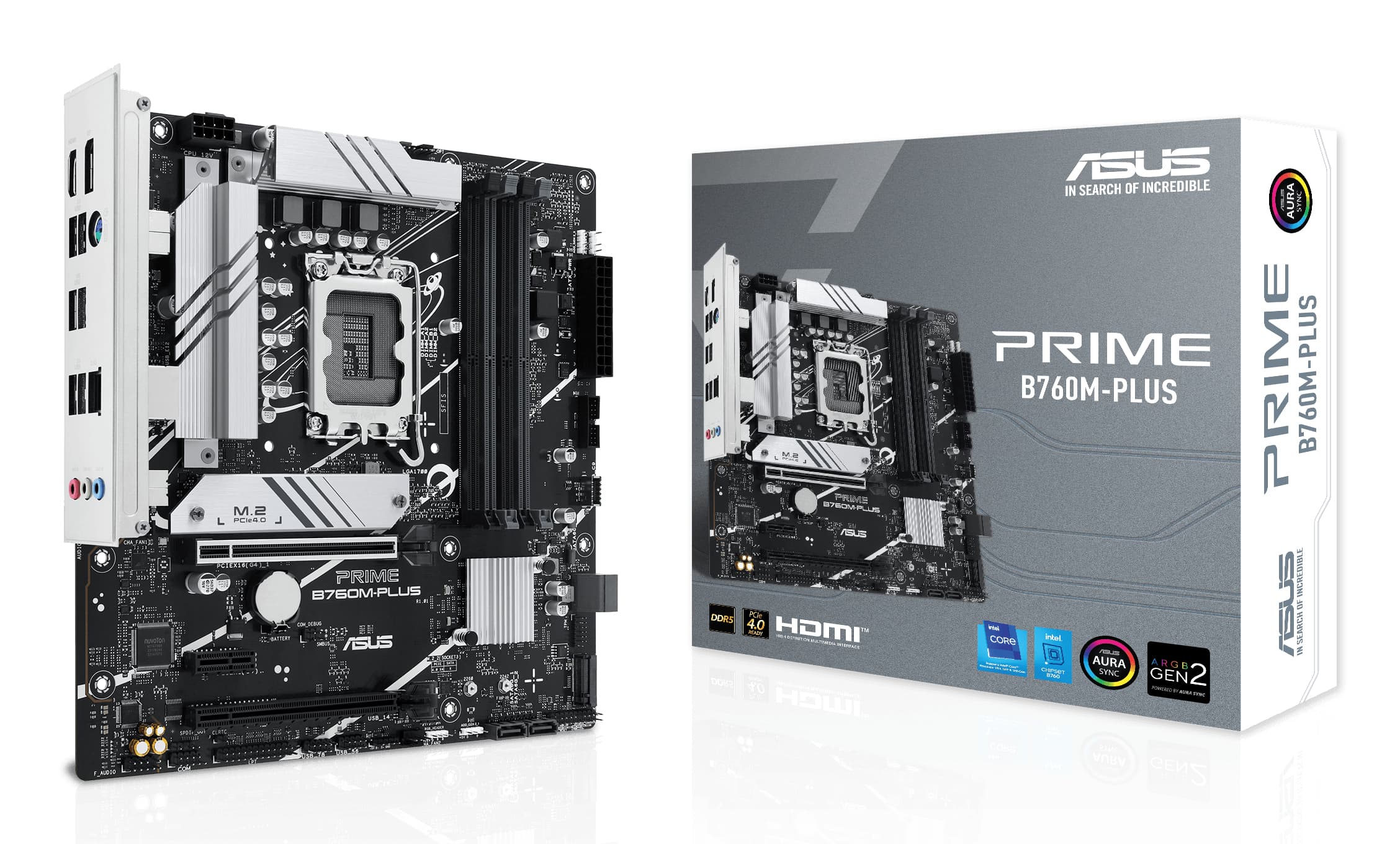 ASUS PRIME B760M-PLUS Intel B760 LGA 1700 micro ATX