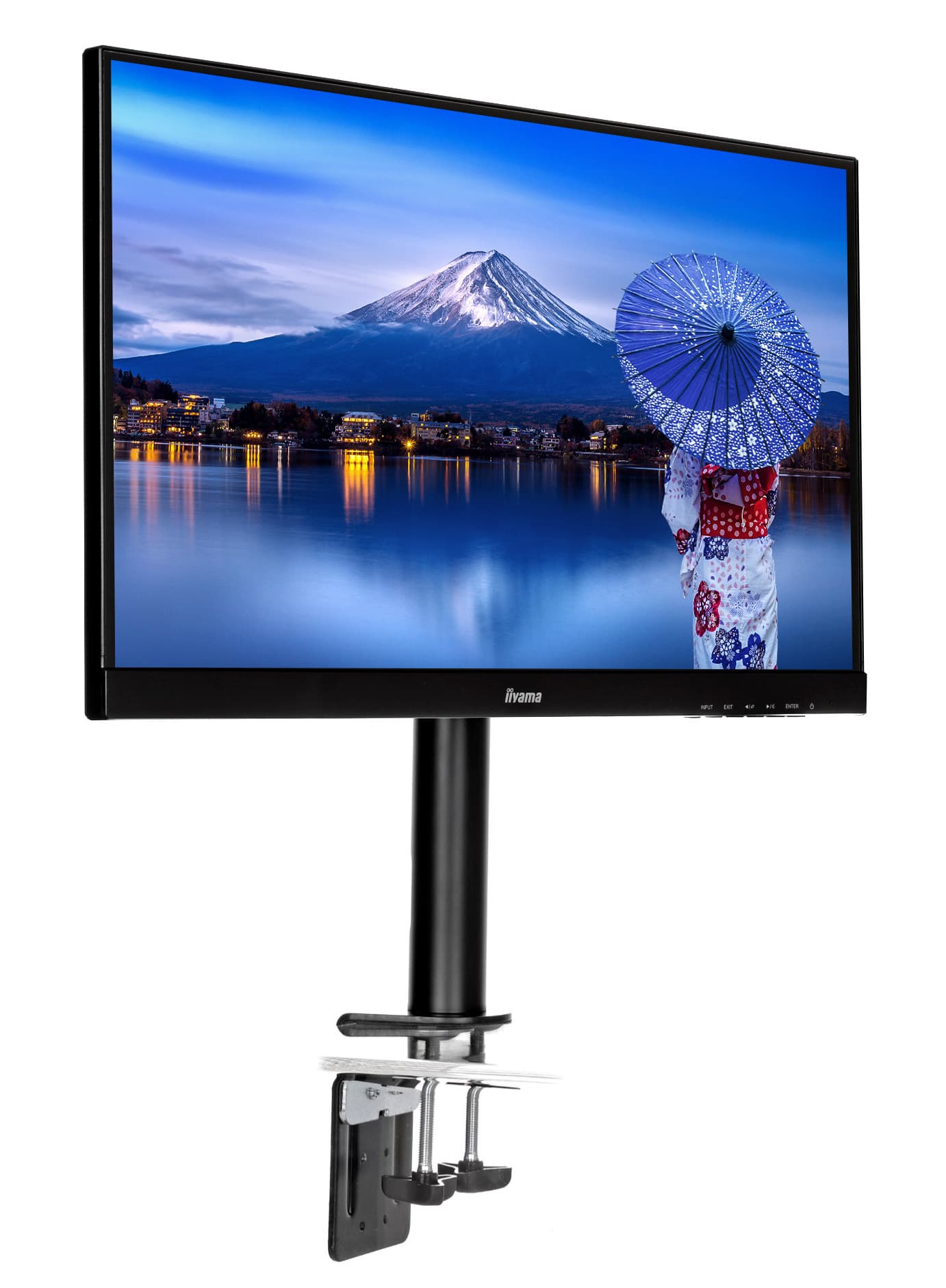 iiyama DS1001C-B1 support d'écran plat pour bureau 76,2 cm (30") Noir