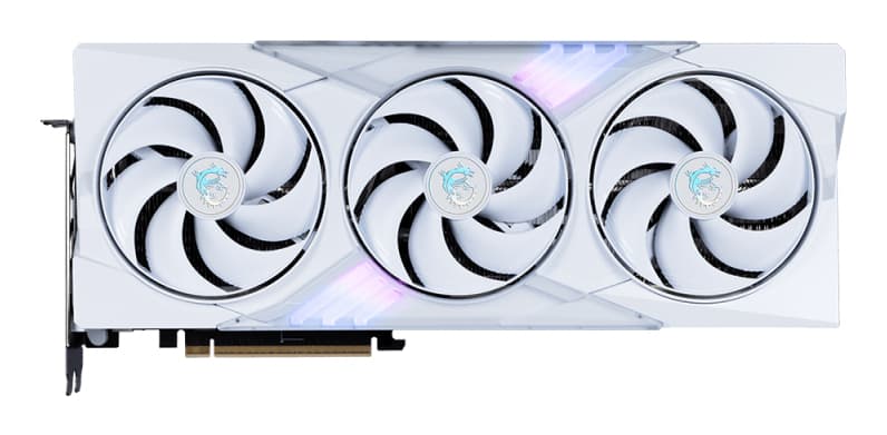 MSI GeForce RTX 5070 Ti 16G GAMING TRIO OC WHITE NVIDIA 16 Go GDDR7