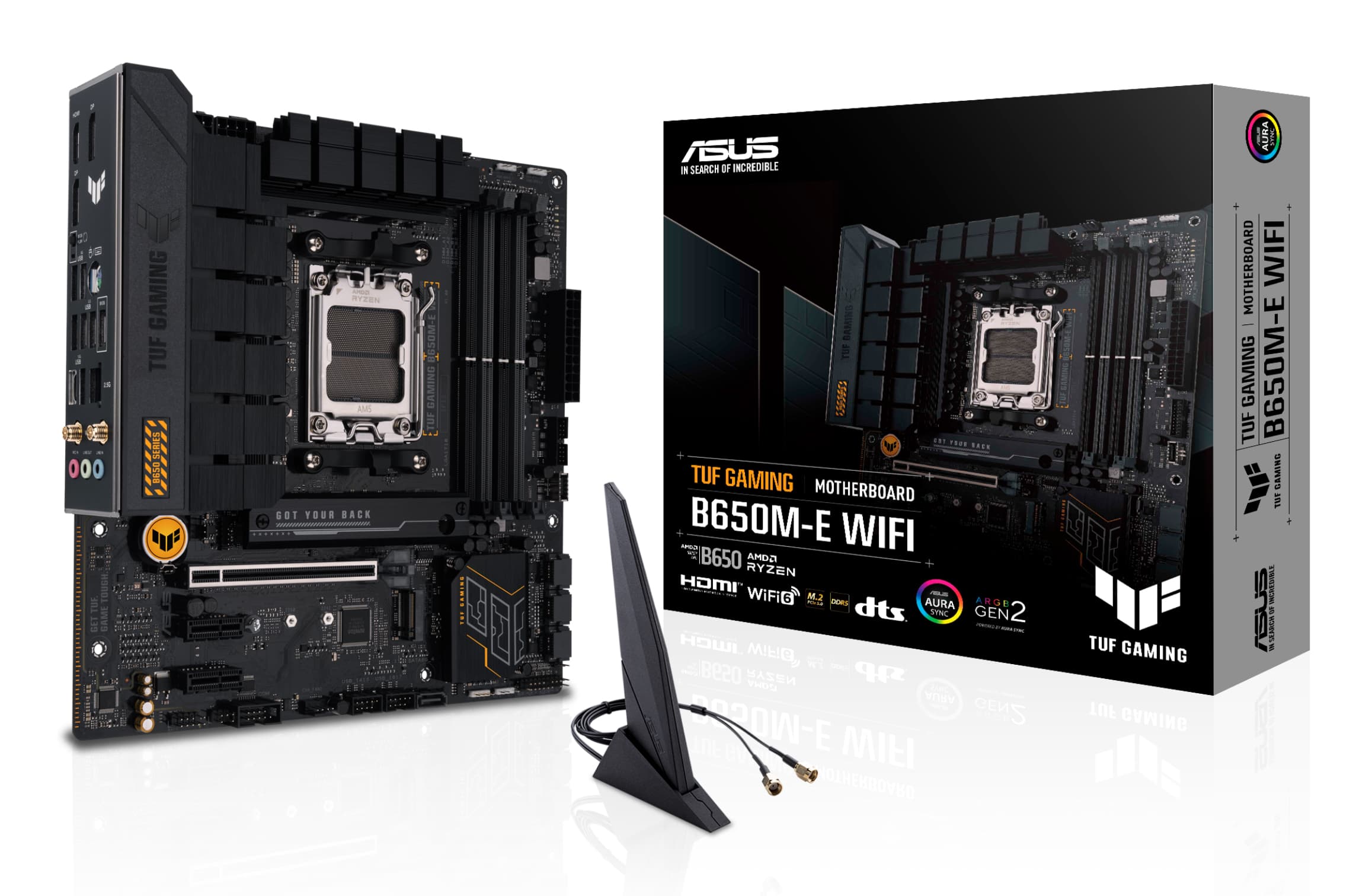 ASUS TUF GAMING B650M-E WIFI AMD B650 Emplacement AM5 micro ATX