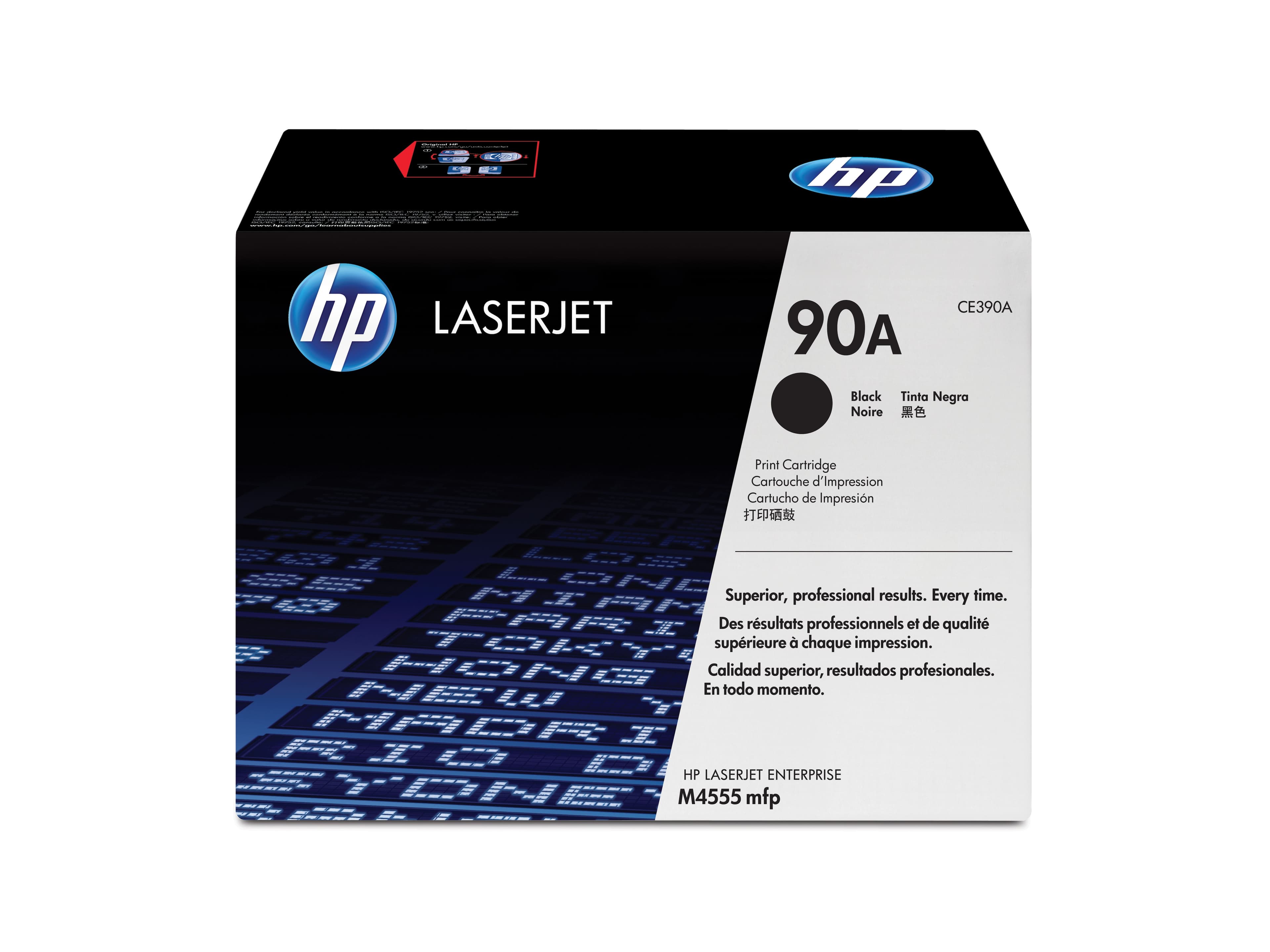 HP 90A toner LaserJet noir authentique