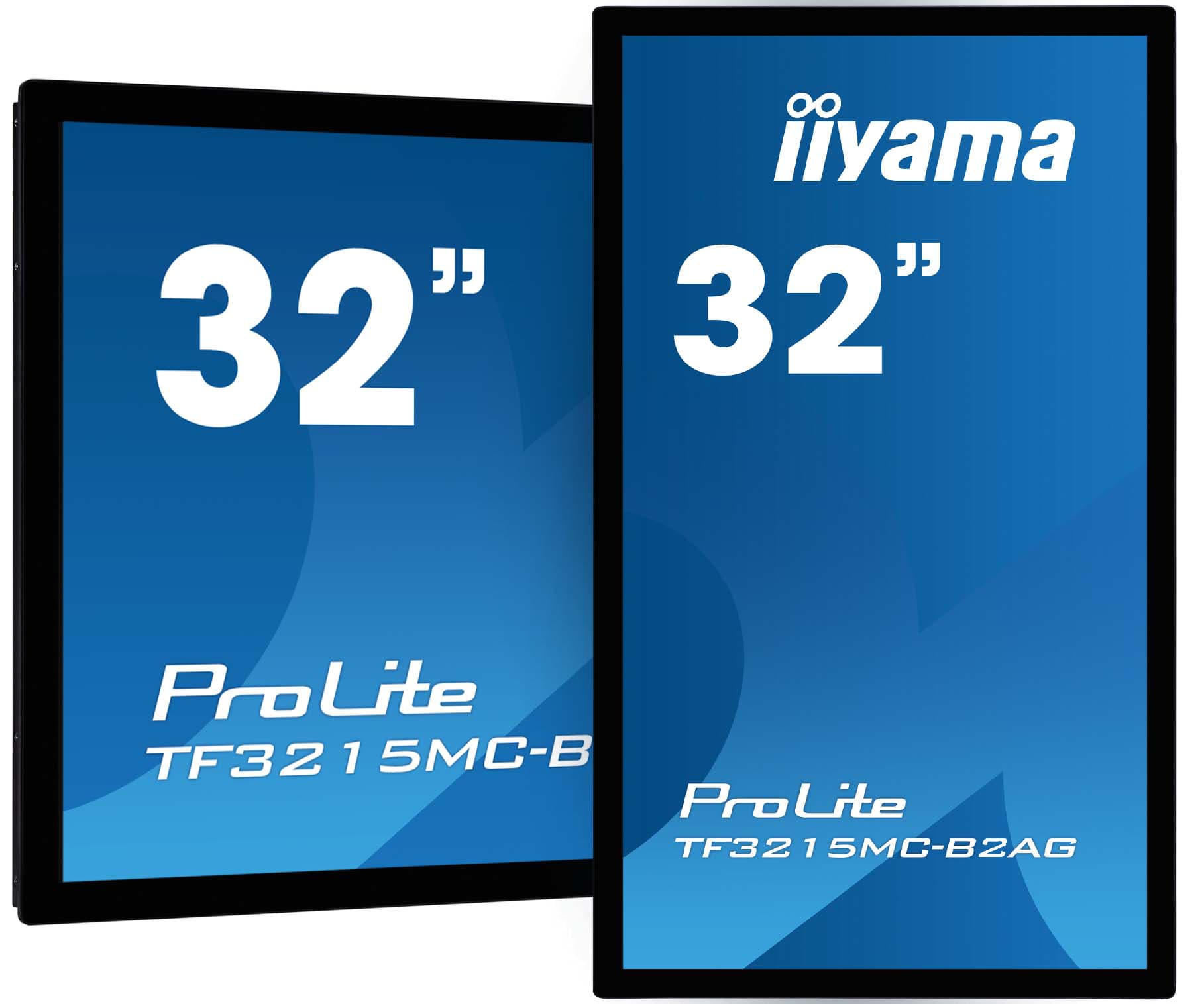 iiyama ProLite TF3215MC-B2AG écran plat de PC 80 cm (31.5") 1920 x 1080 pixels Full HD LED Écran tactile Kiosque Noir