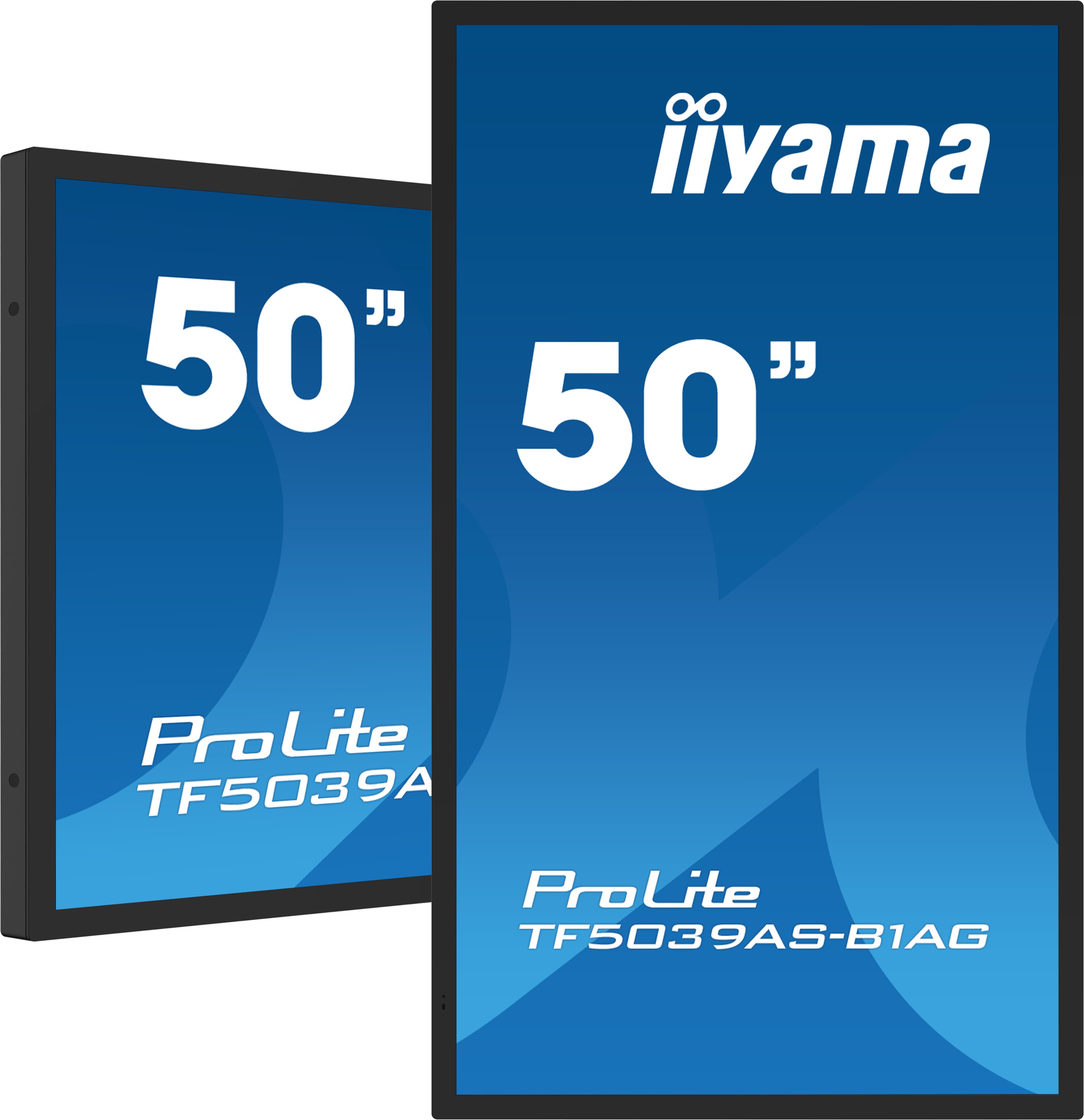 iiyama TF5039AS-B1AG écran plat de PC 125,7 cm (49.5") 3840 x 2160 pixels 4K Ultra HD LED Écran tactile Noir