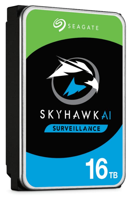 Seagate SkyHawk AI disque dur 16 To 7200 tr/min 256 Mo 3.5" Série ATA III