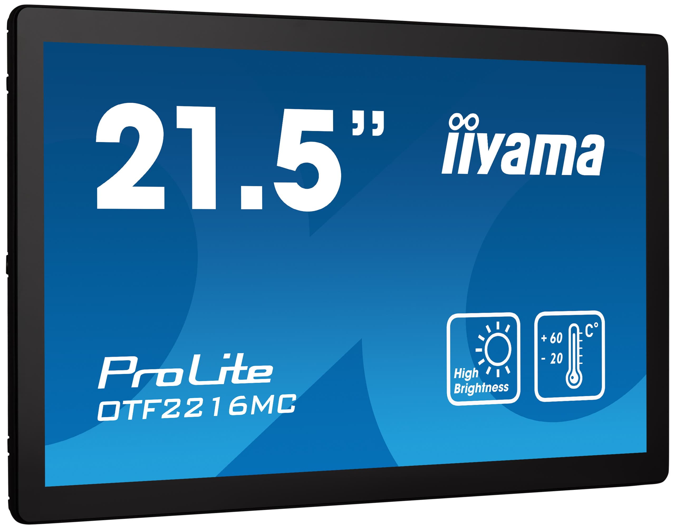 iiyama OTF2216MC-B1 écran plat de PC 54,6 cm (21.5") 1920 x 1080 pixels Full HD LCD Écran tactile Noir