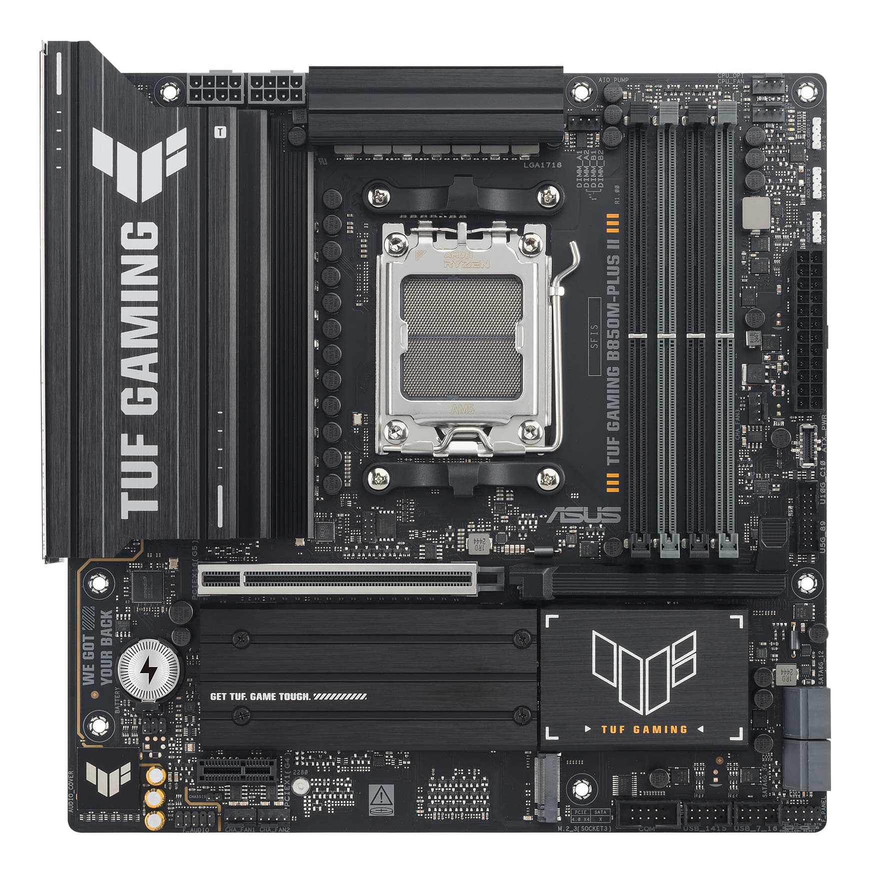 ASUS TUF GAMING B850M-PLUS II AMD B850 Emplacement AM5 micro ATX