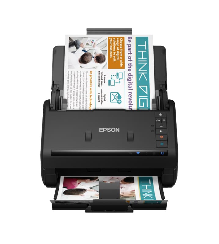 Epson WorkForce ES-500WII Alimentation papier de scanner 600 x 600 DPI A4 Noir