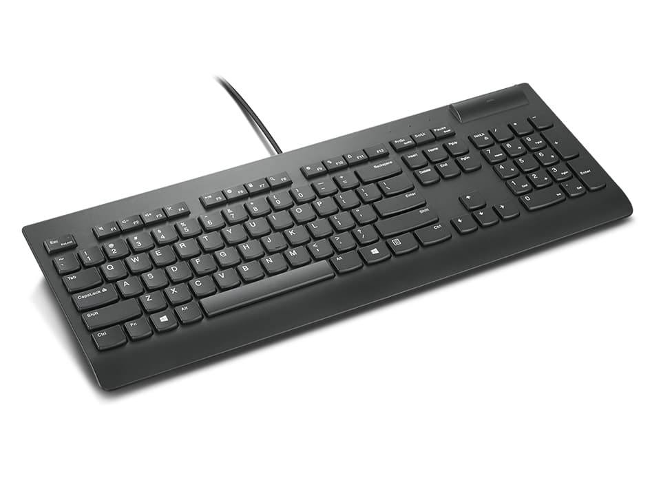 Lenovo 4Y41B69369 clavier Bureau USB AZERTY Français Noir