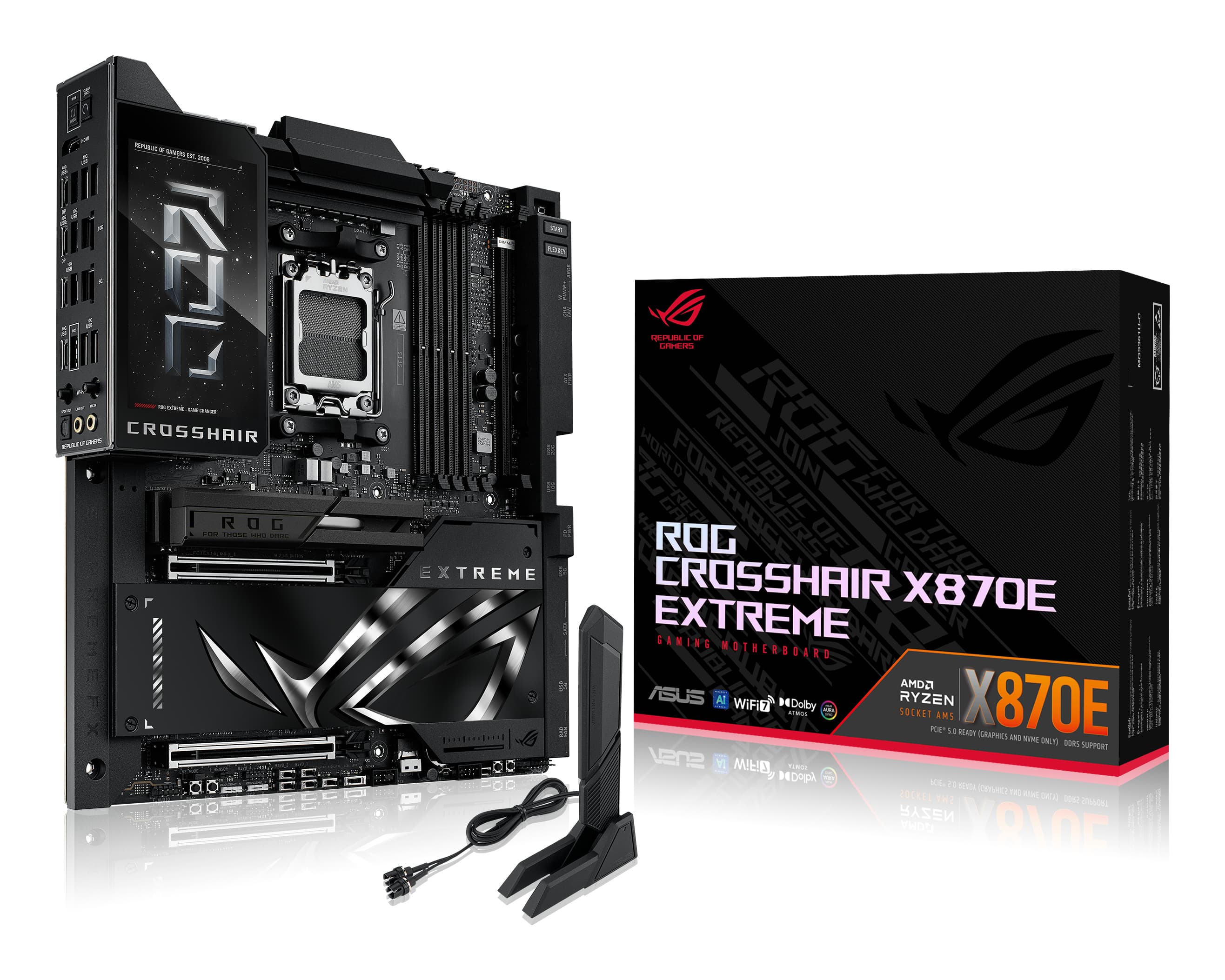 ASUS ROG CROSSHAIR X870E EXTREME AMD X870E Emplacement AM5 ATX étendu