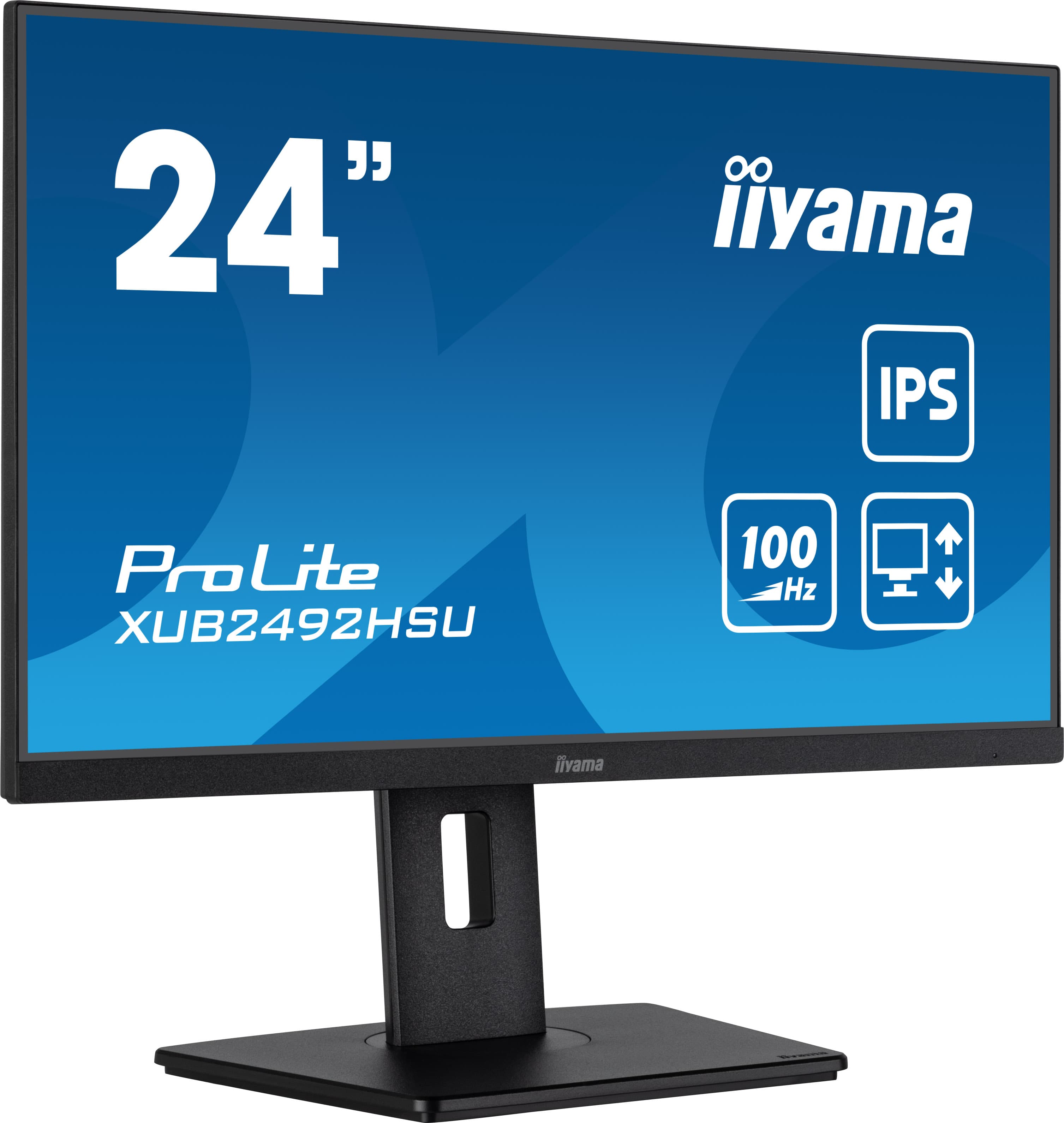 iiyama XUB2492HSU-B6 écran plat de PC 60,5 cm (23.8") 1920 x 1080 pixels Full HD LED Noir