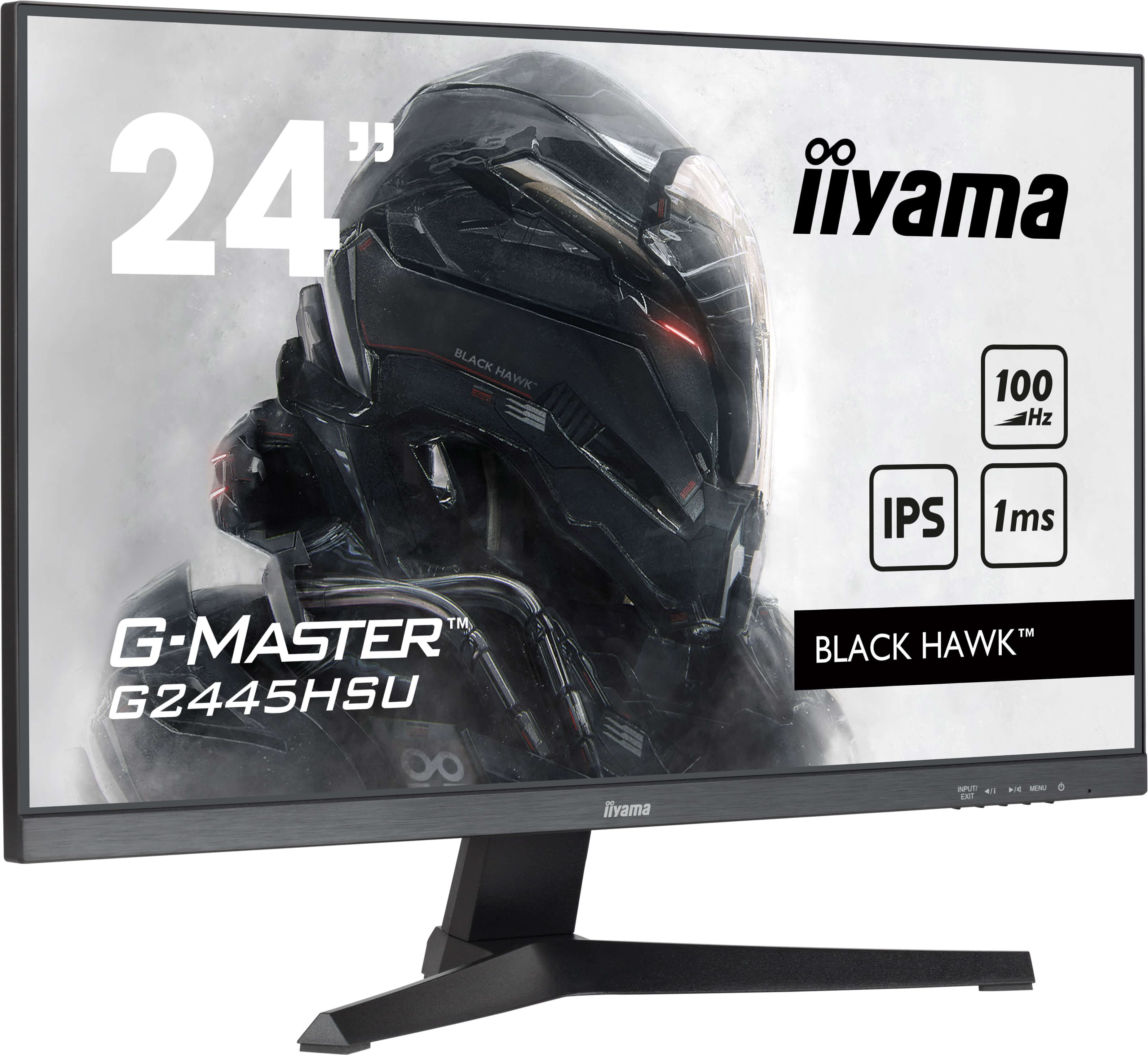 iiyama G-MASTER G2445HSU-B2 écran plat de PC 60,5 cm (23.8") 1920 x 1080 pixels Full HD LCD Noir