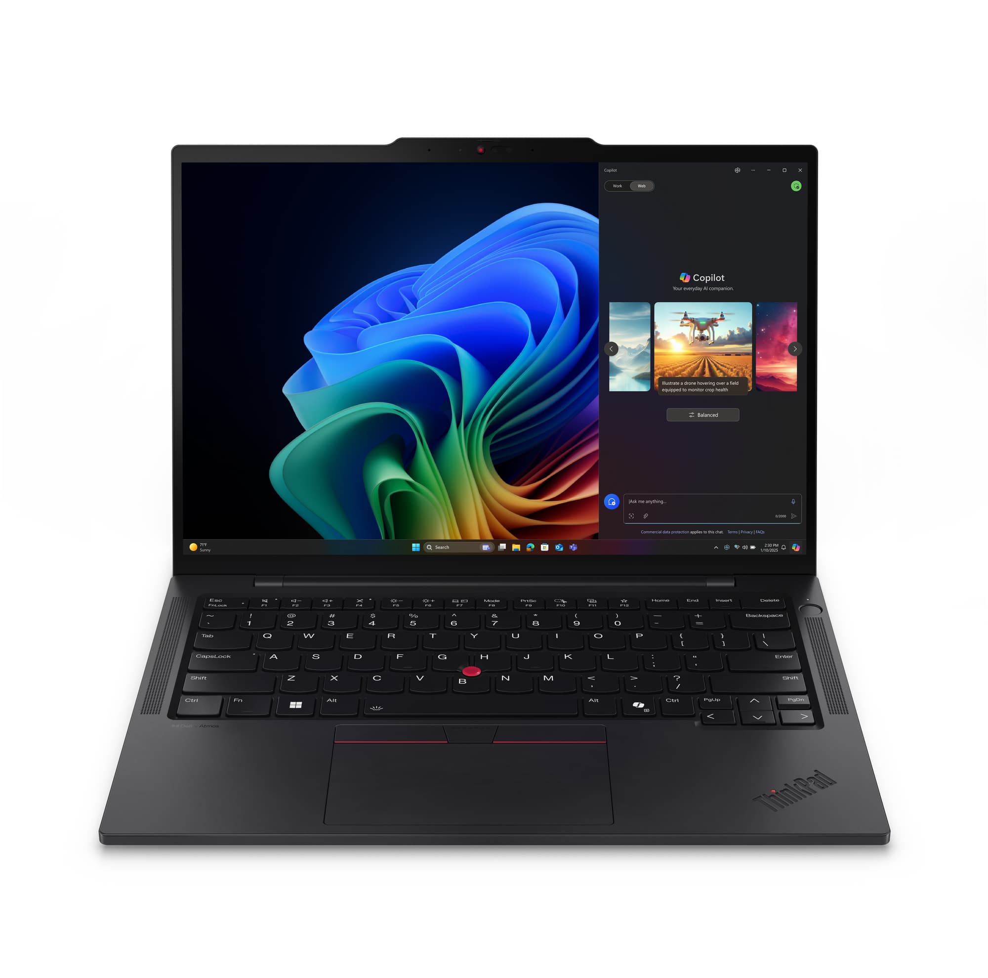 Lenovo ThinkPad T14s Gen 6 (Intel) Intel Core Ultra 7 255U Ordinateur portable 35,6 cm (14") WUXGA 16 Go LPDDR5x-SDRAM 512 Go SSD Wi-Fi 7 (802.11be) Windows 11 Pro Français Noir