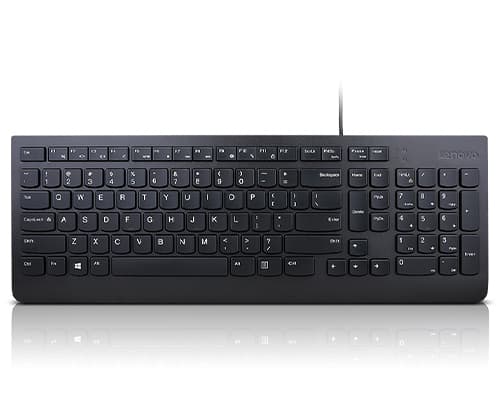 Lenovo Essential clavier Universel USB ĄŽERTY Français Noir