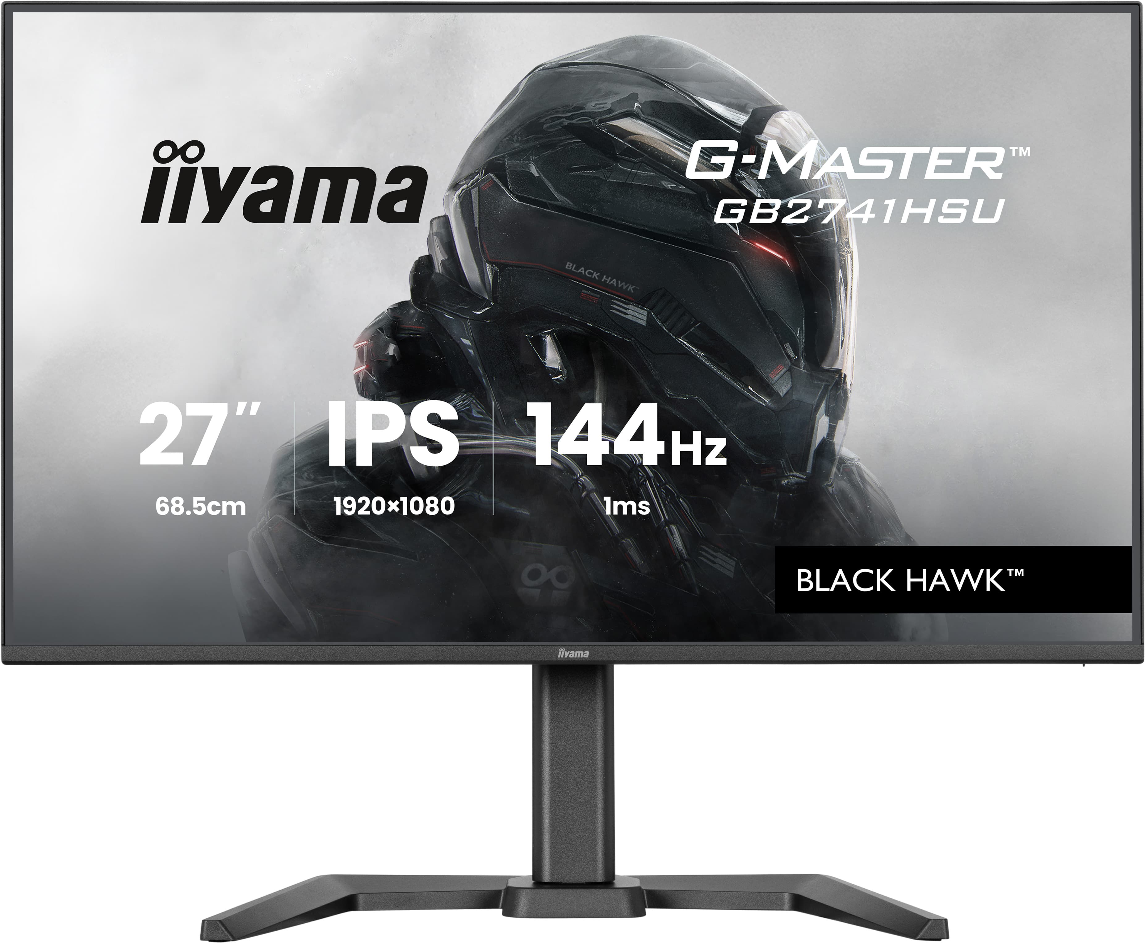 iiyama G-MASTER GB2741HSU-B1 écran plat de PC 68,6 cm (27") 1920 x 1080 pixels Full HD LED Noir