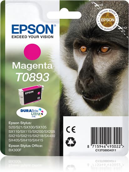Epson Monkey Cartouche "Singe" - Encre DURABrite Ultra M