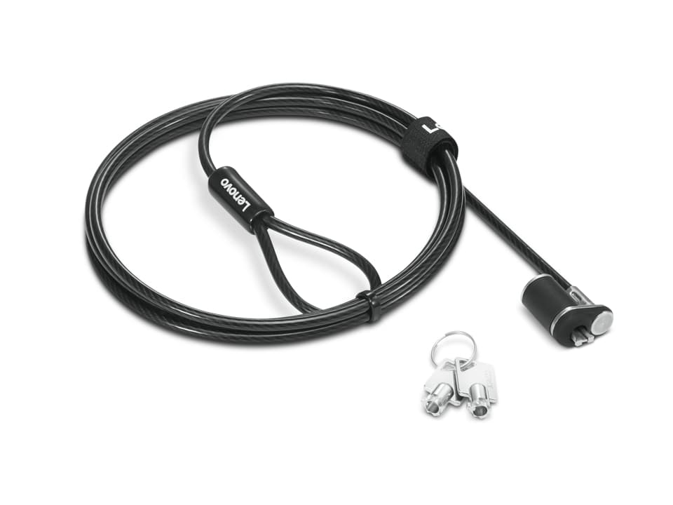 Lenovo 4XE1F30276 câble antivol Noir 1,5 m