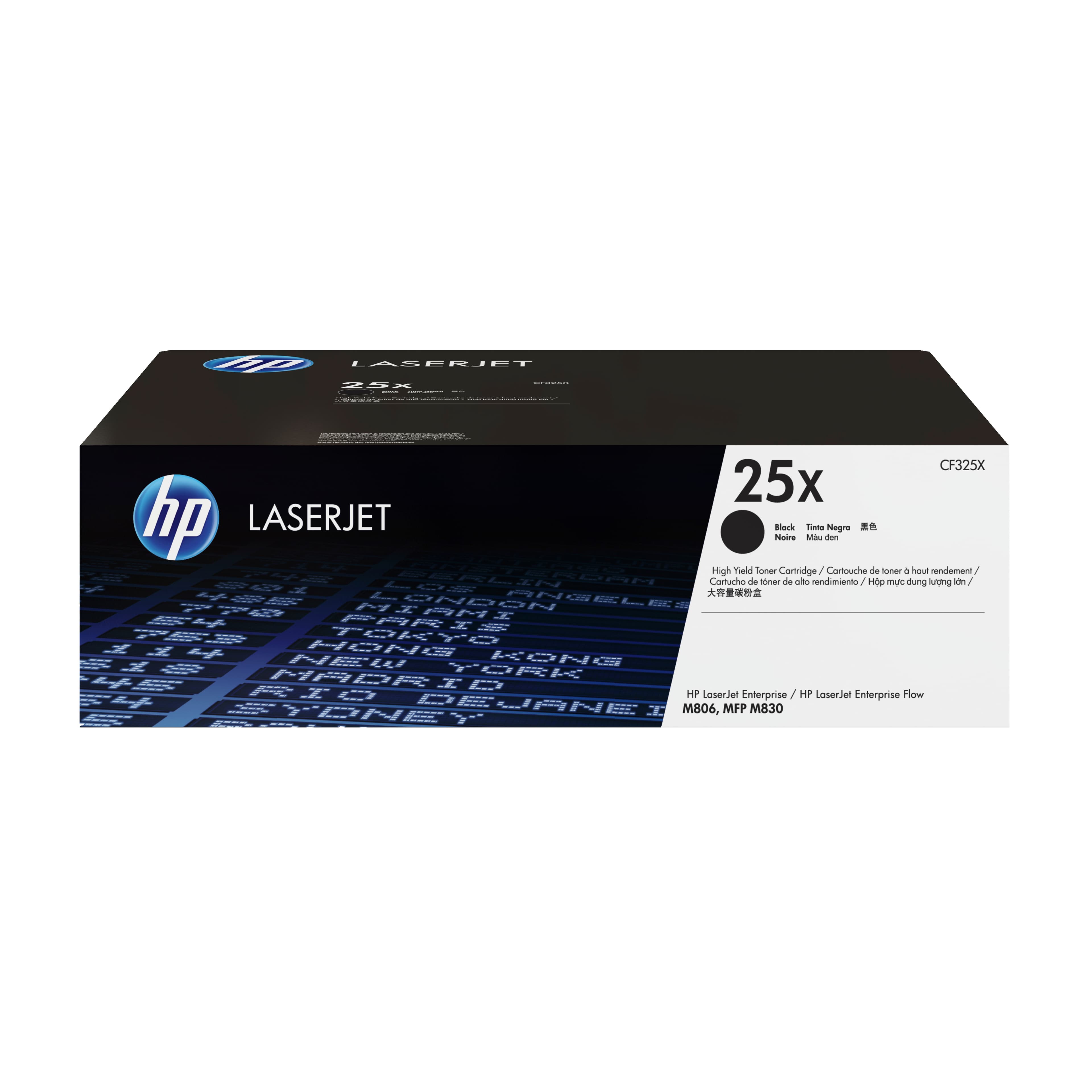 HP 25X cartouche de toner LaserJet noir grande capacité authentique