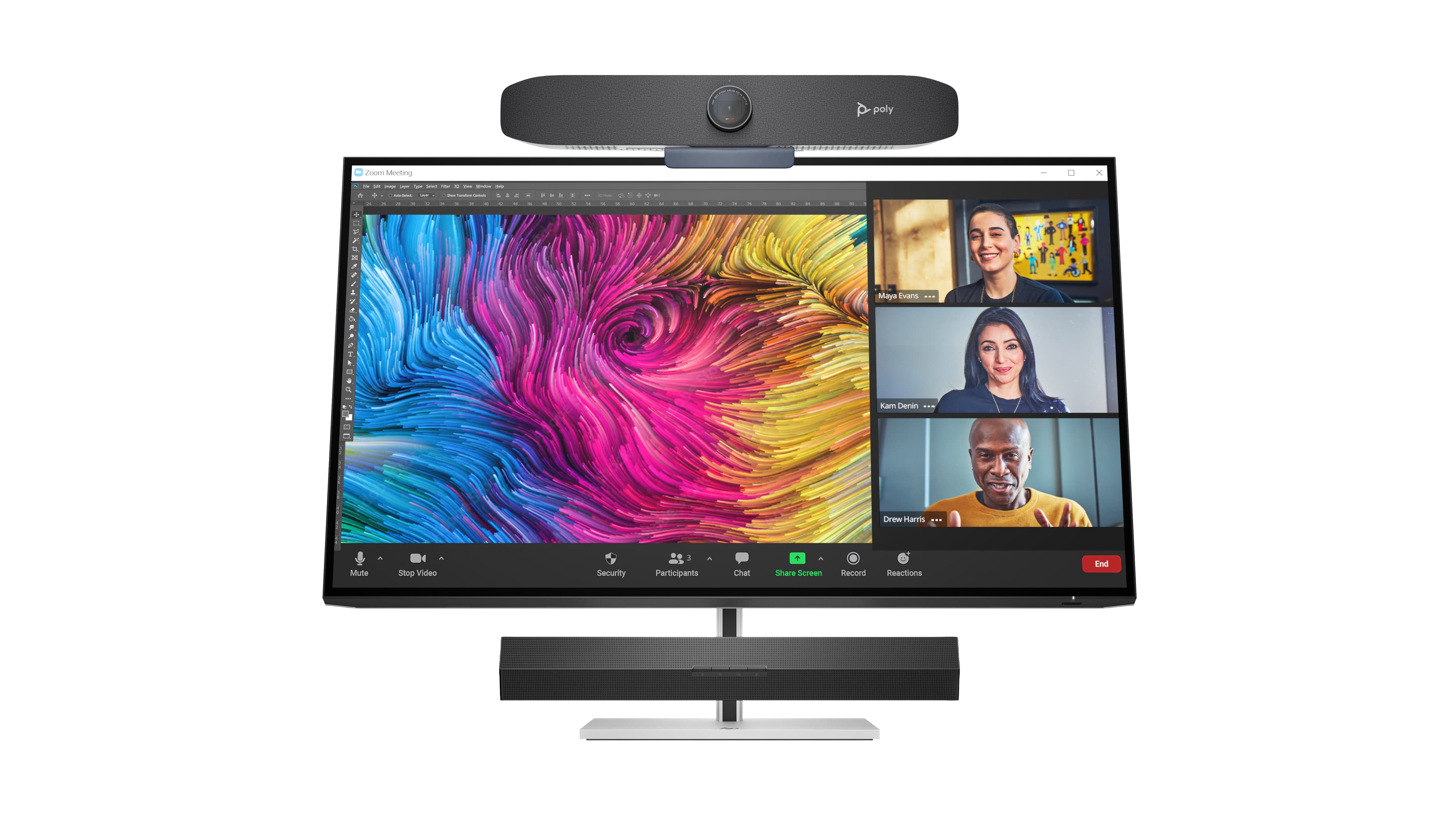 HP Écran 4K Thunderbolt 4 Série 7 Pro 31,5 pouces - 732pk