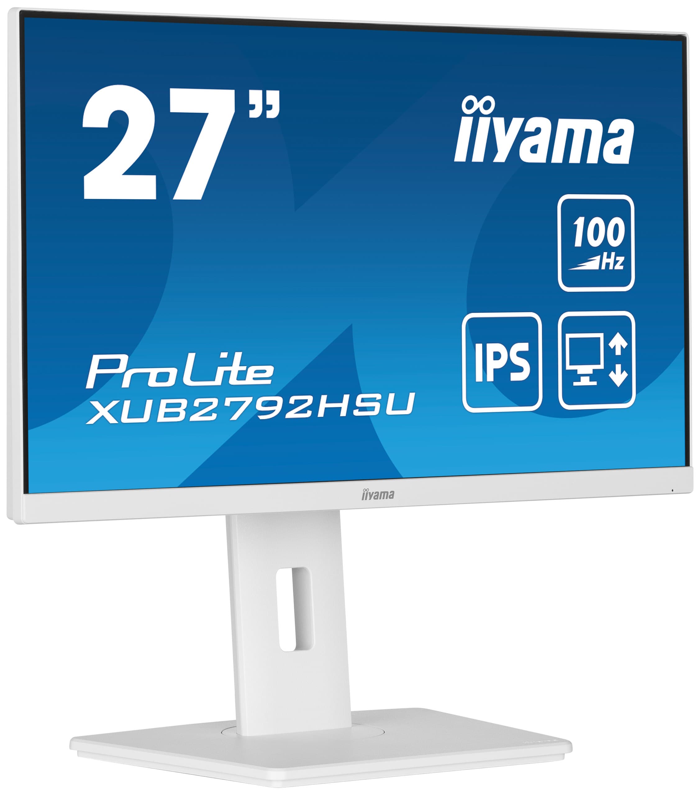 iiyama ProLite XUB2792HSU-W6 écran plat de PC 68,6 cm (27") 1920 x 1080 pixels Full HD LED Blanc
