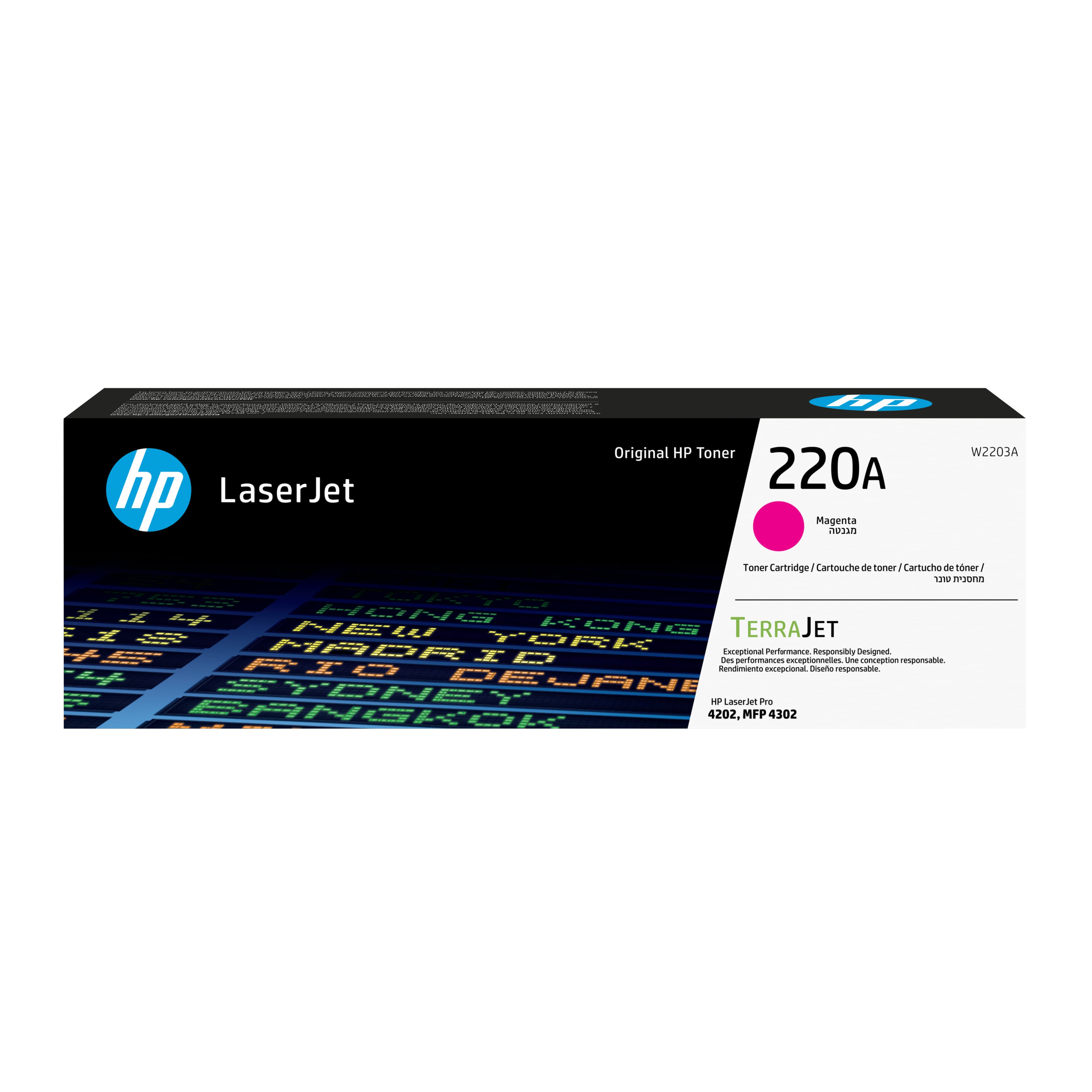 HP Toner LaserJet magenta authentique 220A