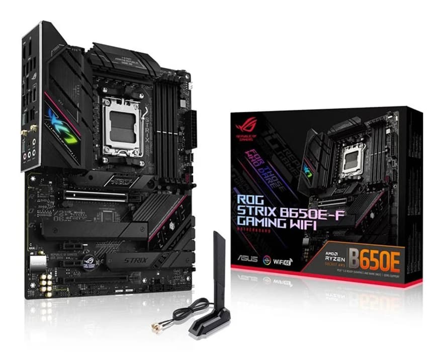 ASUS ROG STRIX B650E-F GAMING WIFI AMD B650 Emplacement AM5 ATX