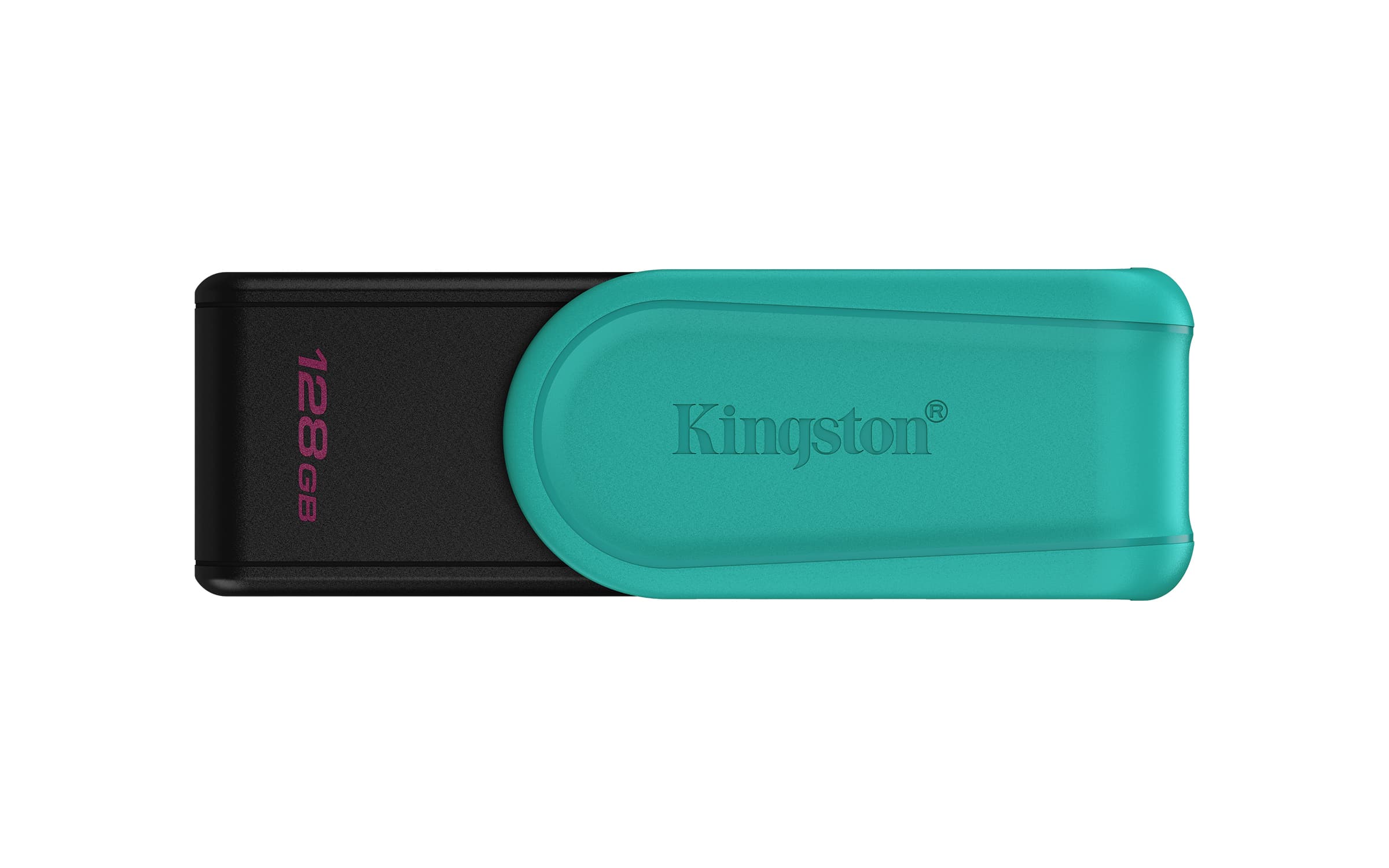 Kingston Technology DataTraveler 128GB Portable USB 3.2 Gen 1 Exodia S (Noir/Turquoise)