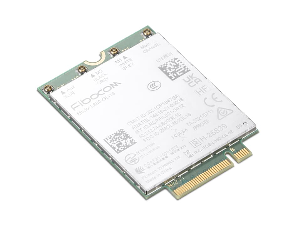Lenovo 4XC1M72795 carte réseau Interne WWAN 1000 Mbit/s