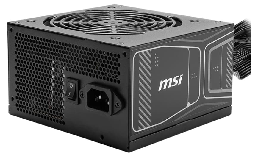 MSI MAG A850GN PCIE5 unité d'alimentation d'énergie 850 W 20+4 pin ATX ATX Noir
