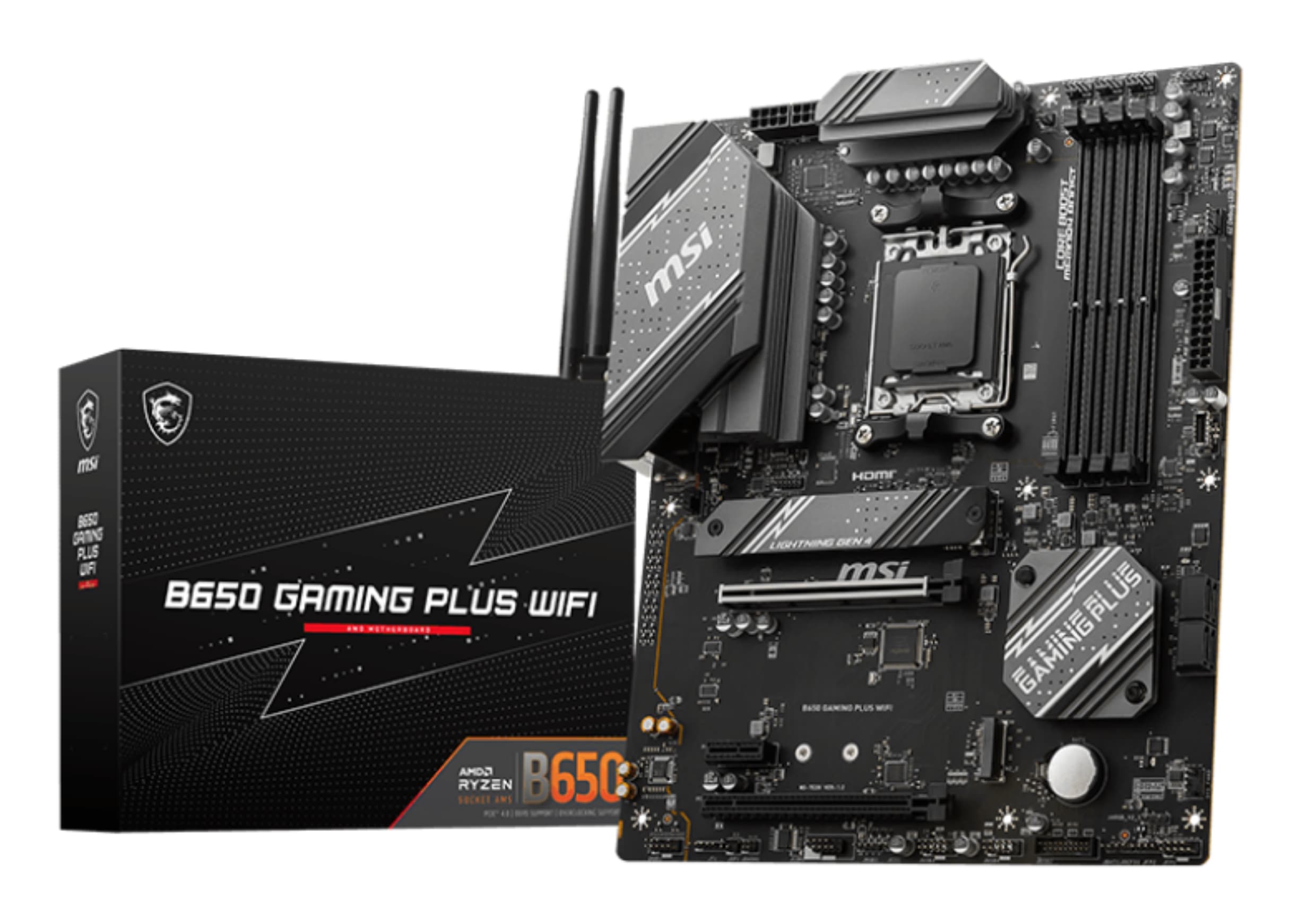MSI B650 GAMING PLUS WIFI carte mère AMD B650 Emplacement AM5 ATX