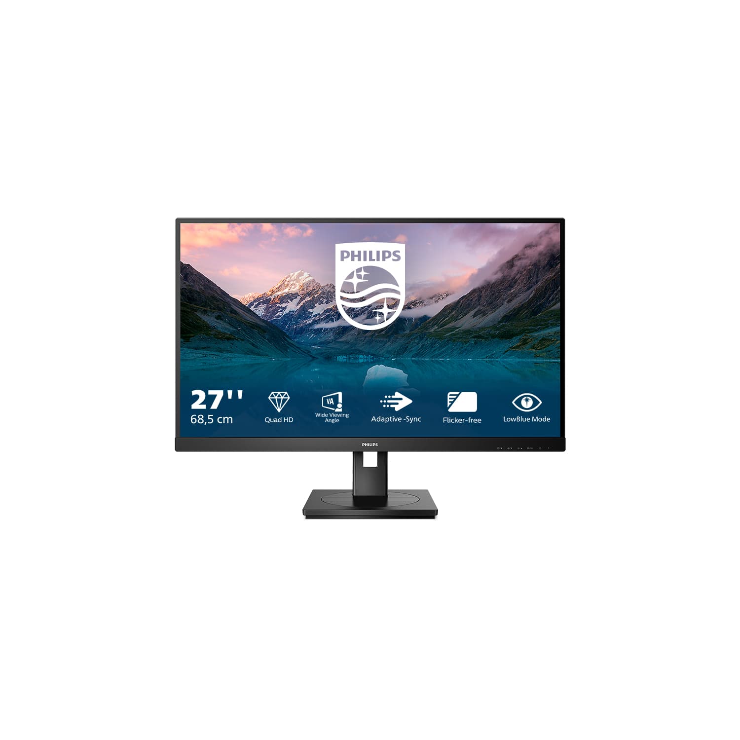 Philips 275S9JML/00 écran plat de PC 68,6 cm (27") 2560 x 1440 pixels Quad HD LCD Noir