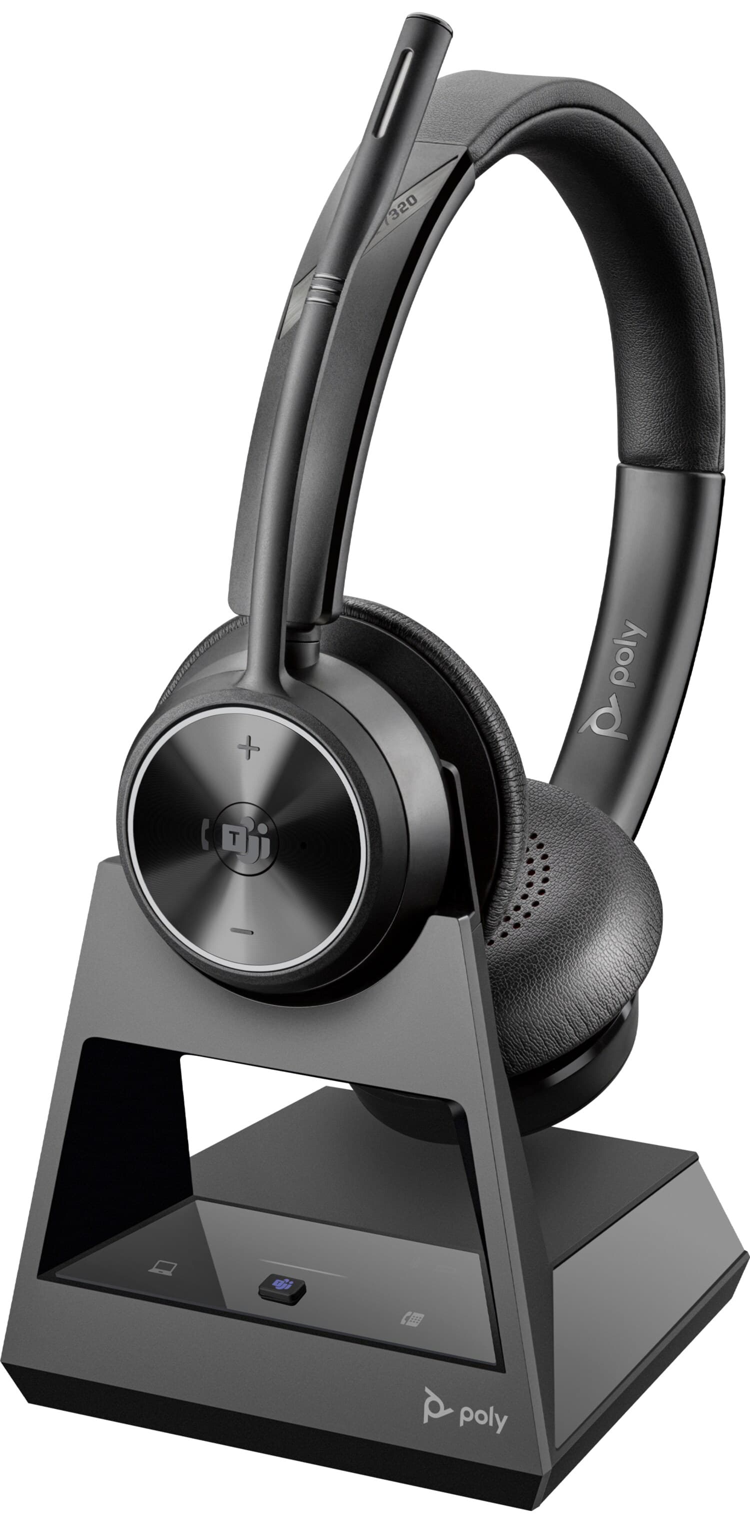 HP Poly Micro-casque Poly Savi 7320 Office stéréo DECT 1 880-1 900 MHz