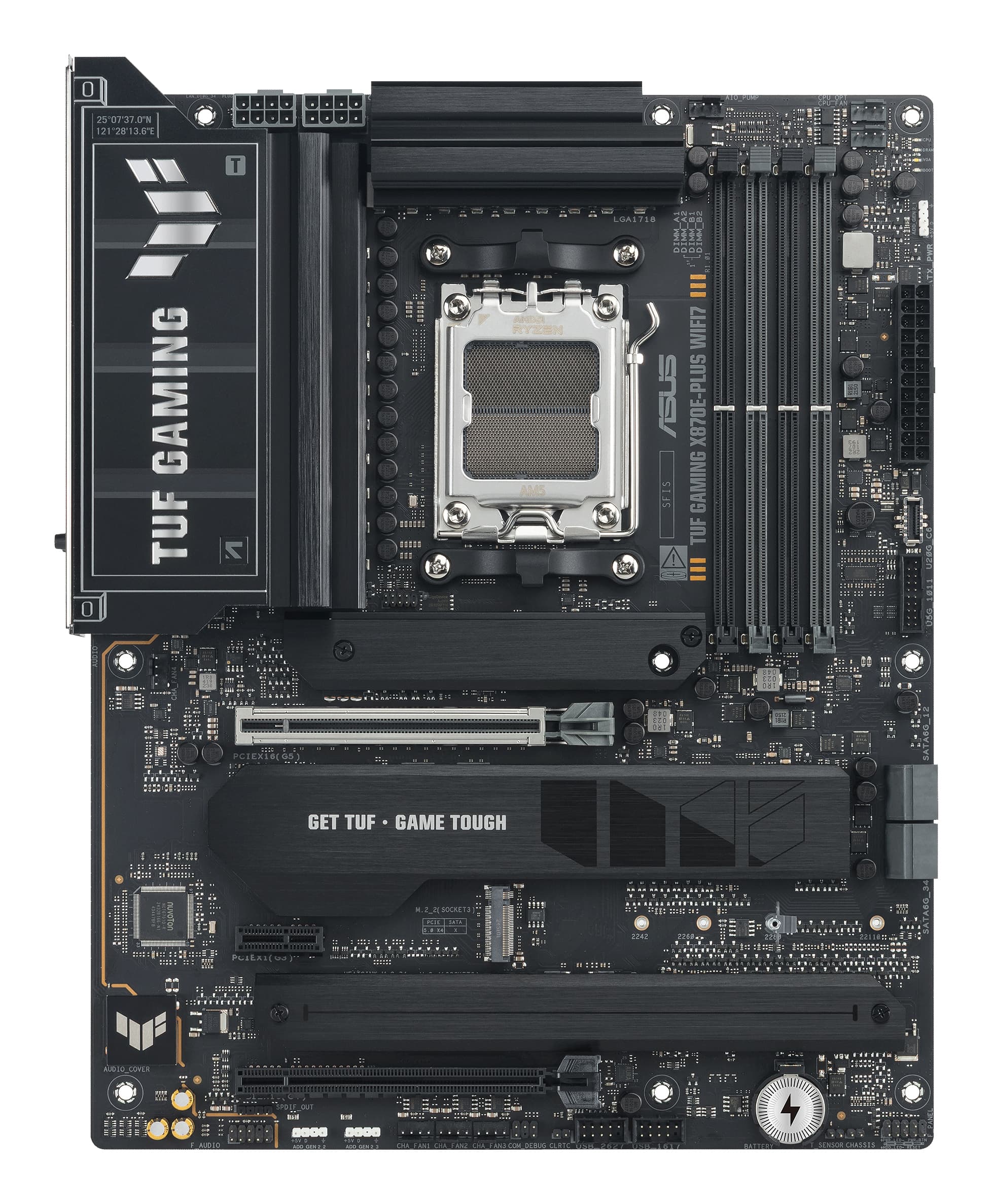 ASUS TUF GAMING X870E-PLUS WIFI7 AMD X870E Emplacement AM5 ATX