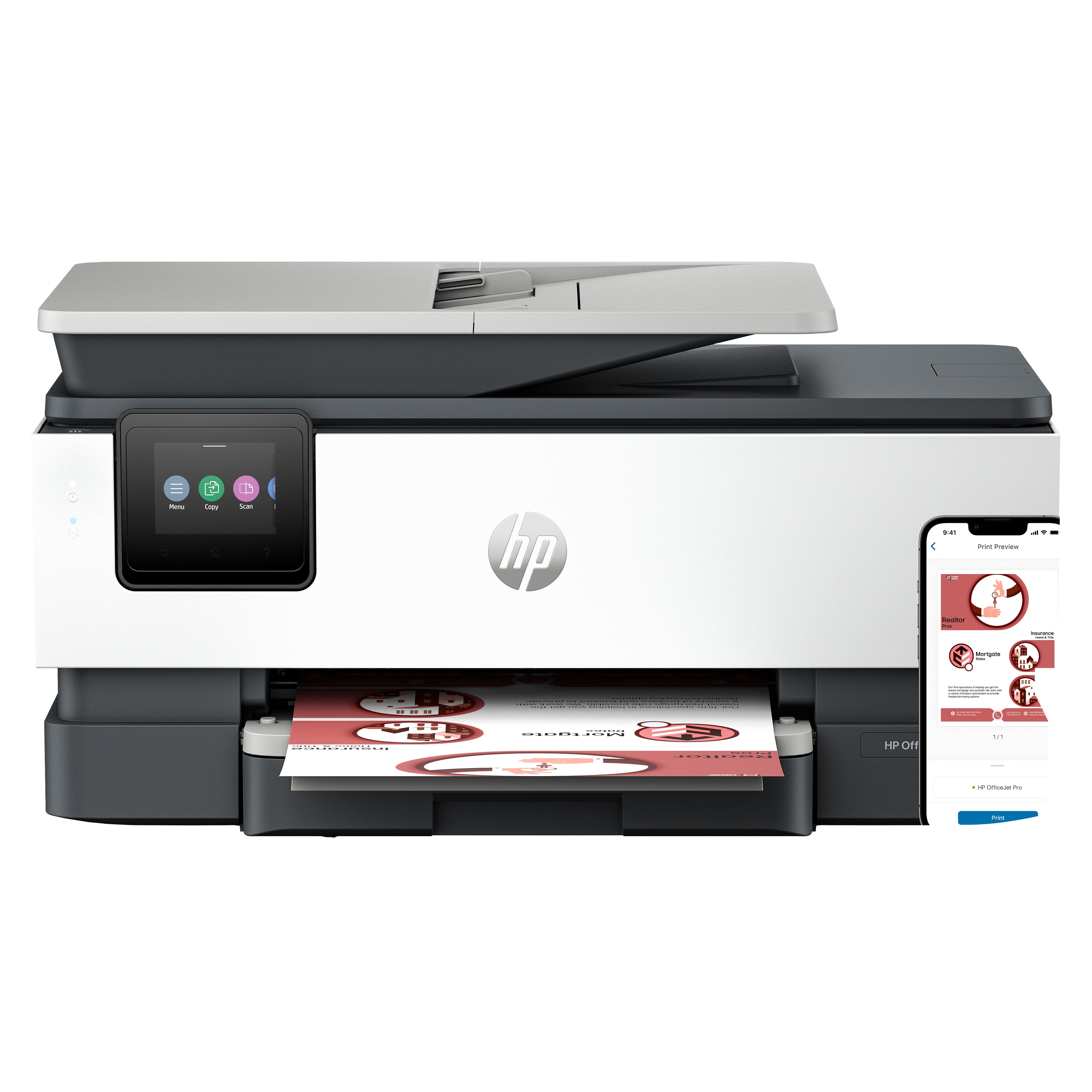 HP OfficeJet Pro 8134e Sans fil All-in-One Couleur Imprimante, Instant Ink; Impression recto-verso