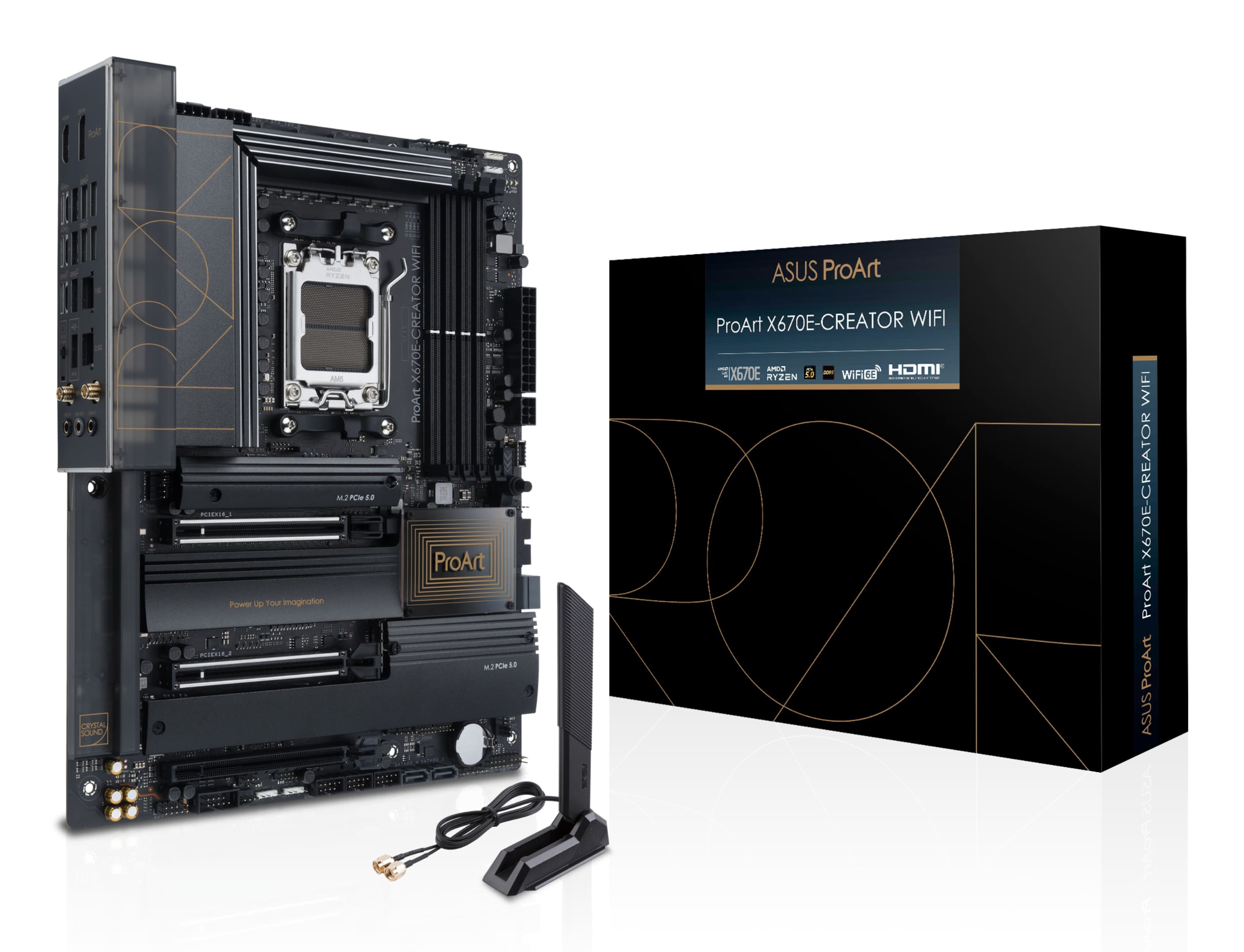 ASUS ProArt X670E-CREATOR WIFI AMD X670 Emplacement AM5 ATX