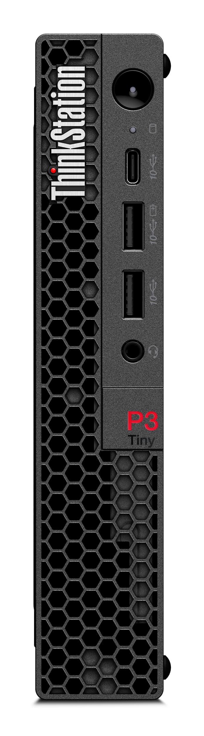 Lenovo ThinkStation P3 Intel® Core™ i7 i7-14700T 16 Go DDR5-SDRAM 512 Go SSD NVIDIA T400 Windows 11 Pro Mini PC Station de travail Noir