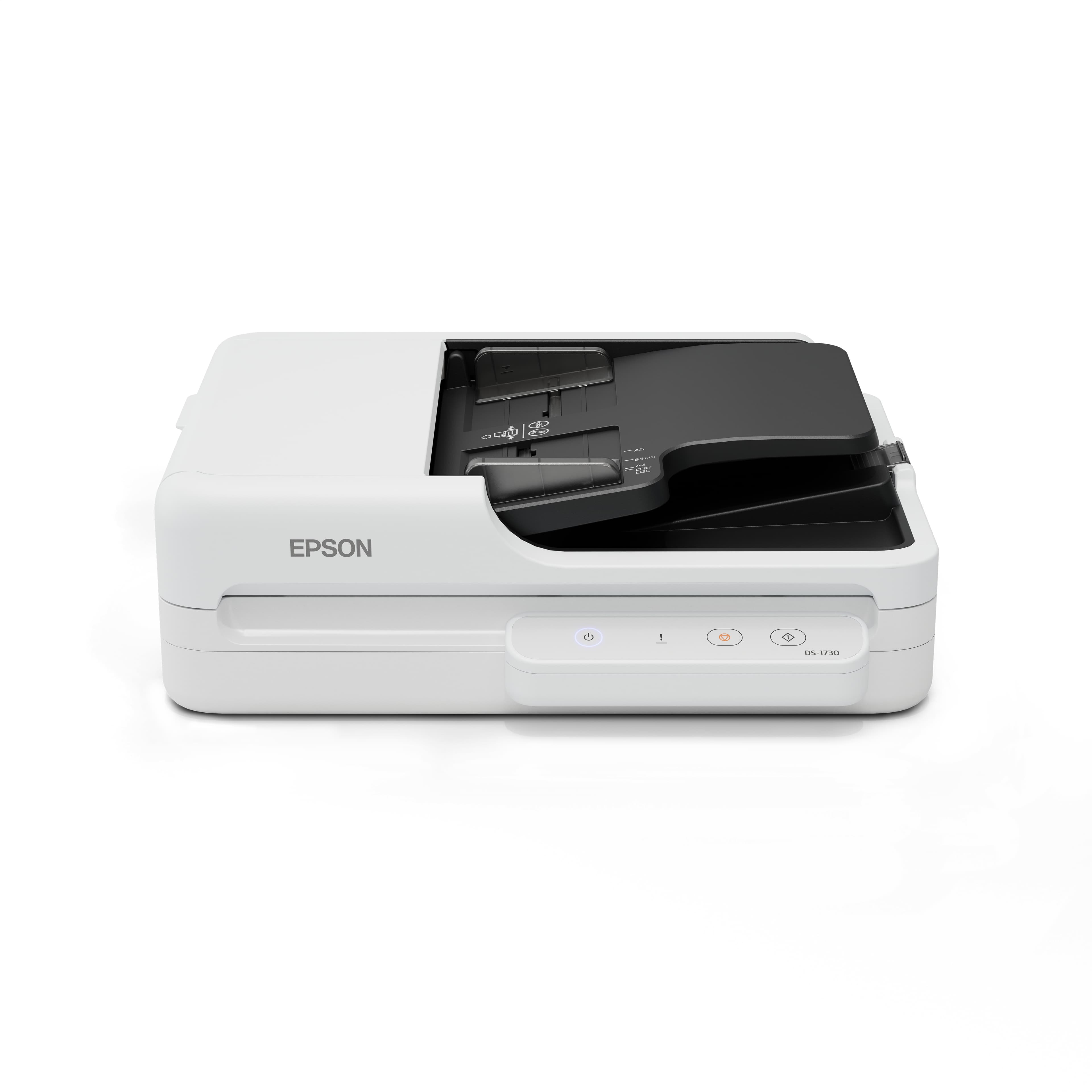 Epson WorkForce DS-1730 Scanner à plat et chargeur automatique 1200 x 1200 DPI A4 Noir, Blanc
